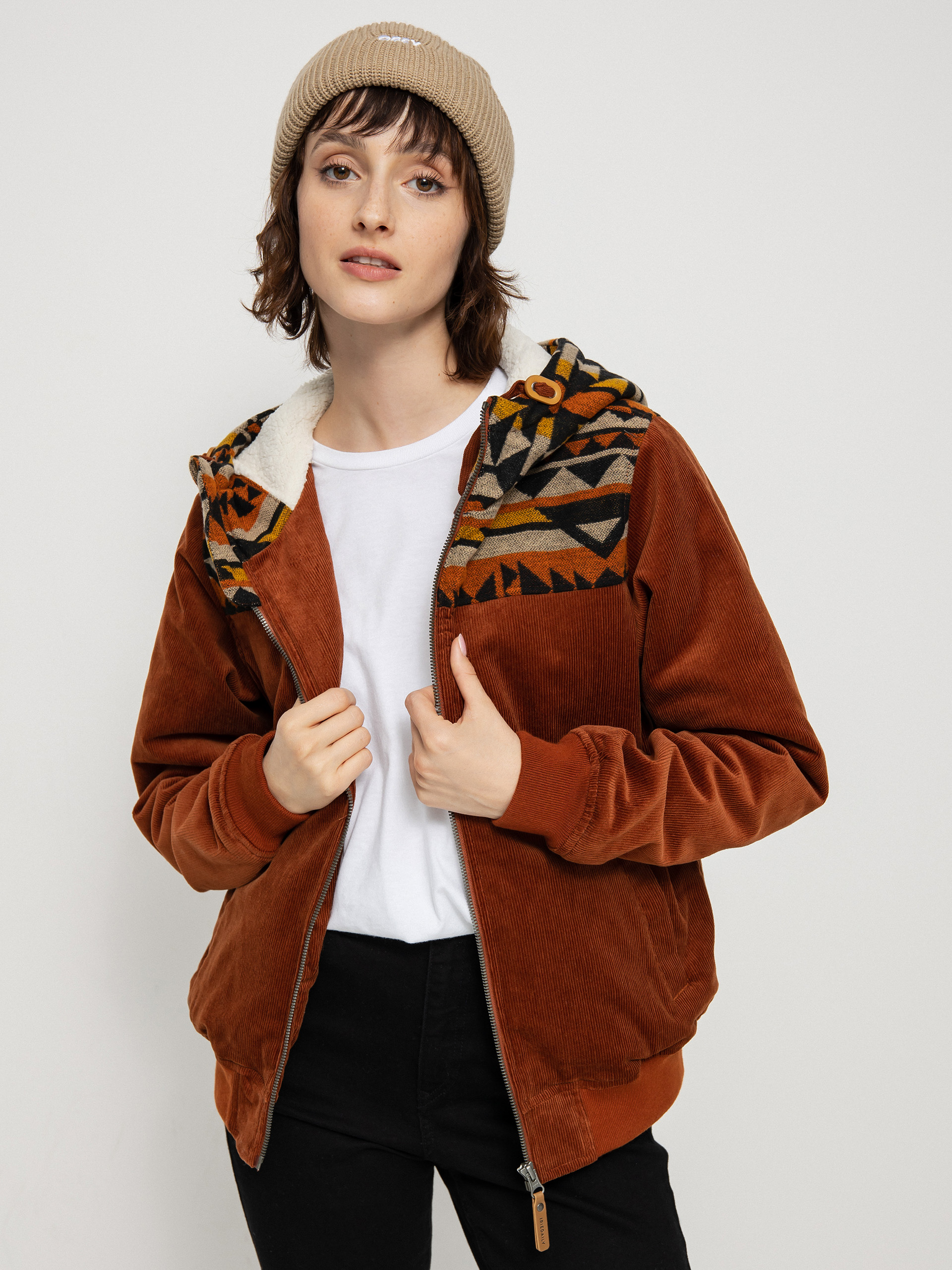 Iriedaily Indi Spice Jacke Wmn (red brown)