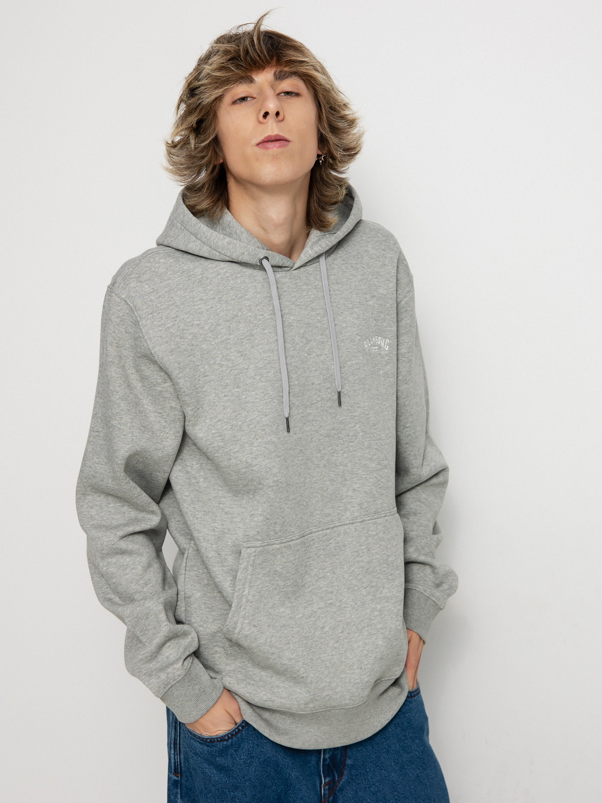 Billabong grey hoodie hotsell