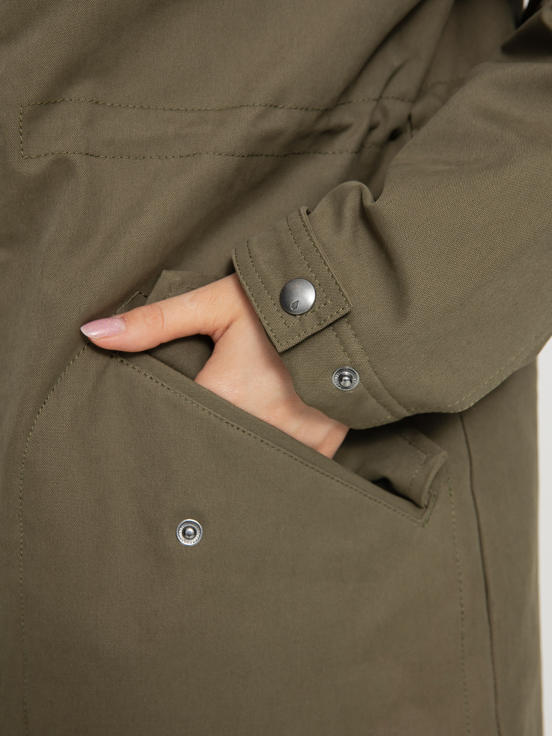 Volcom Less Is More 5K Parka Jacket Wmn (wintermoss)