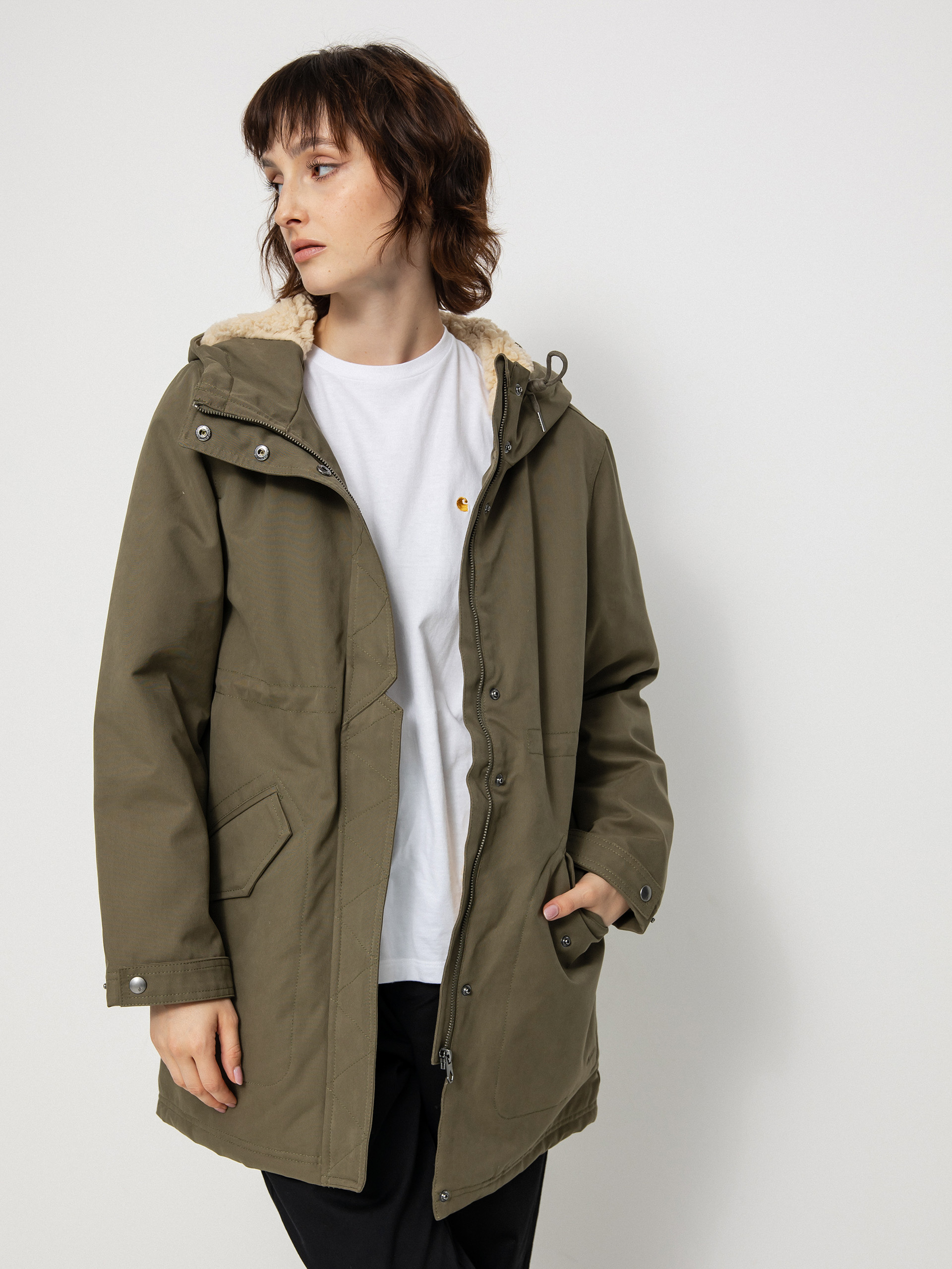 Volcom Less Is More 5K Parka Jacket Wmn (wintermoss)