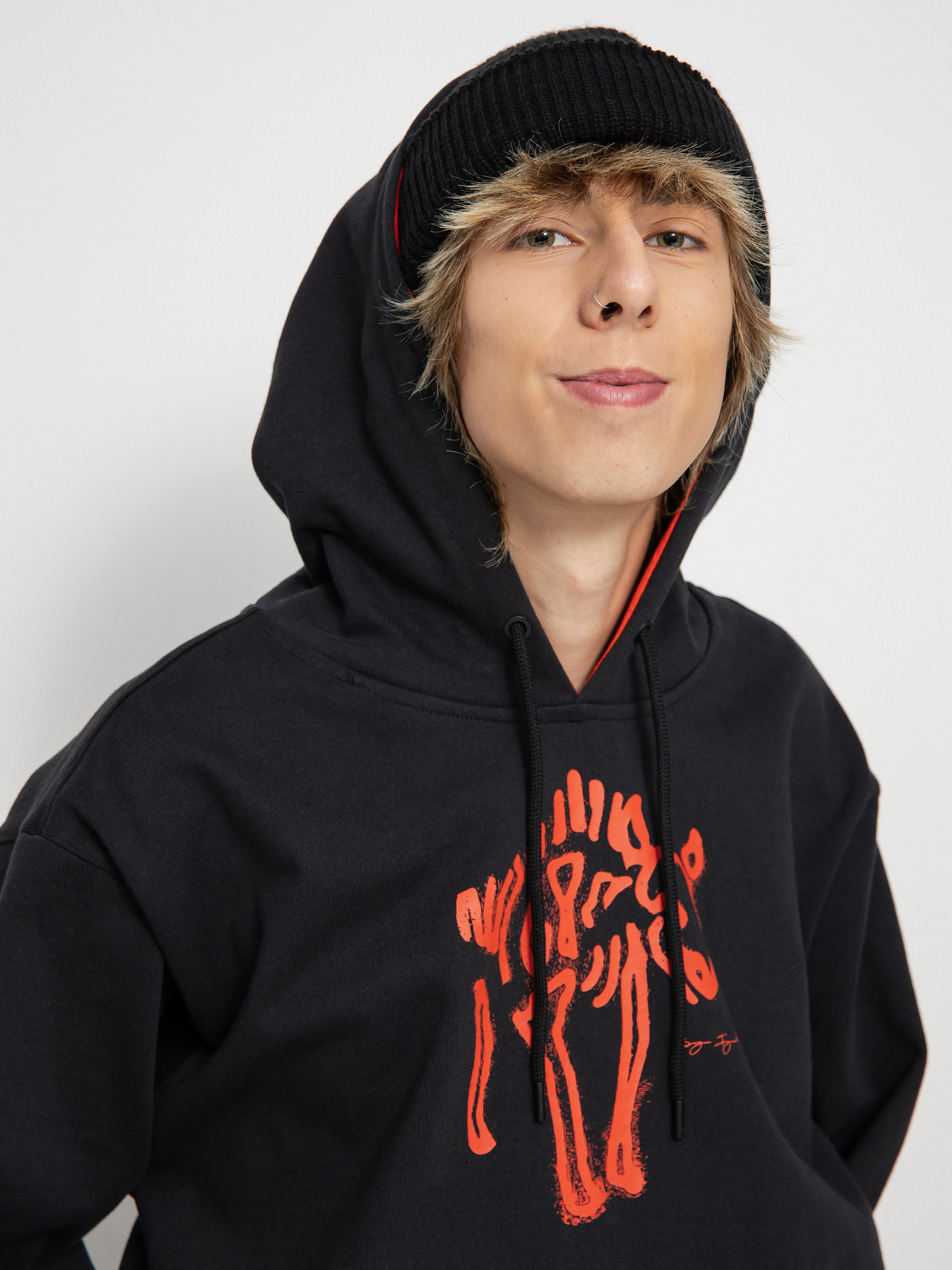 Mens Volcom D.I. HD Active sweatshirt (black)