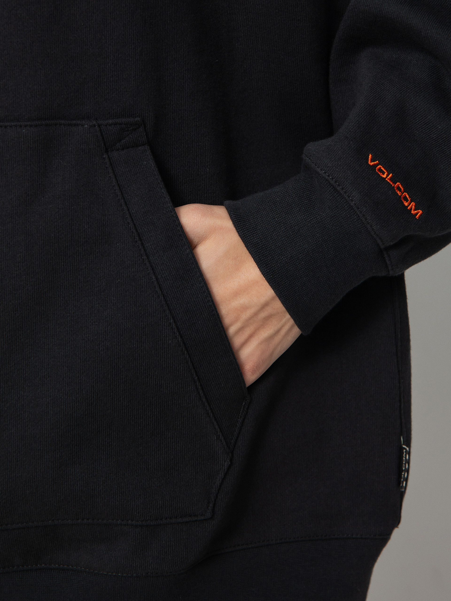 Mens Volcom D.I. HD Active sweatshirt (black)