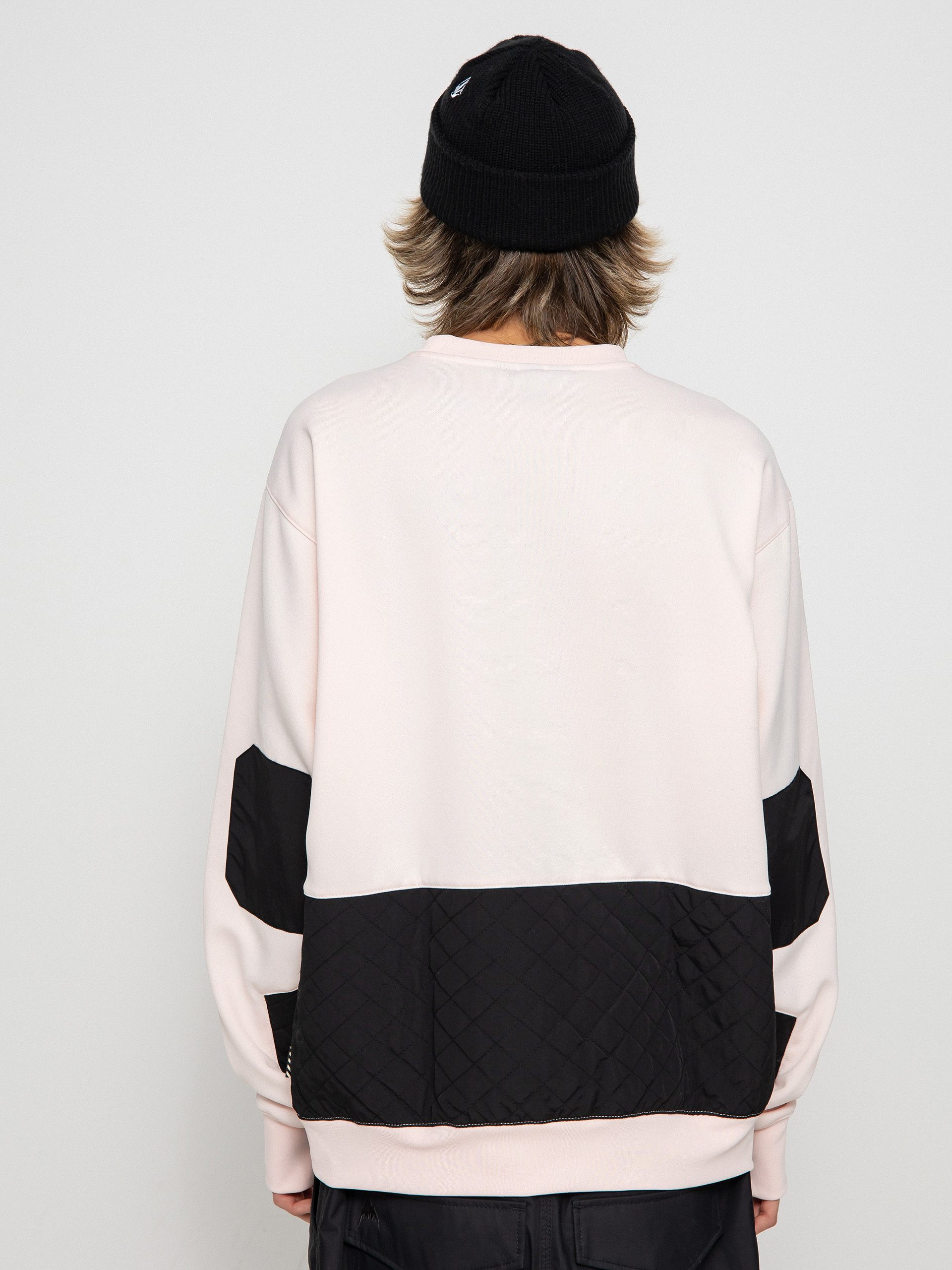 Mens Volcom Let It Storm Crew Active sweatshirt (party pink)