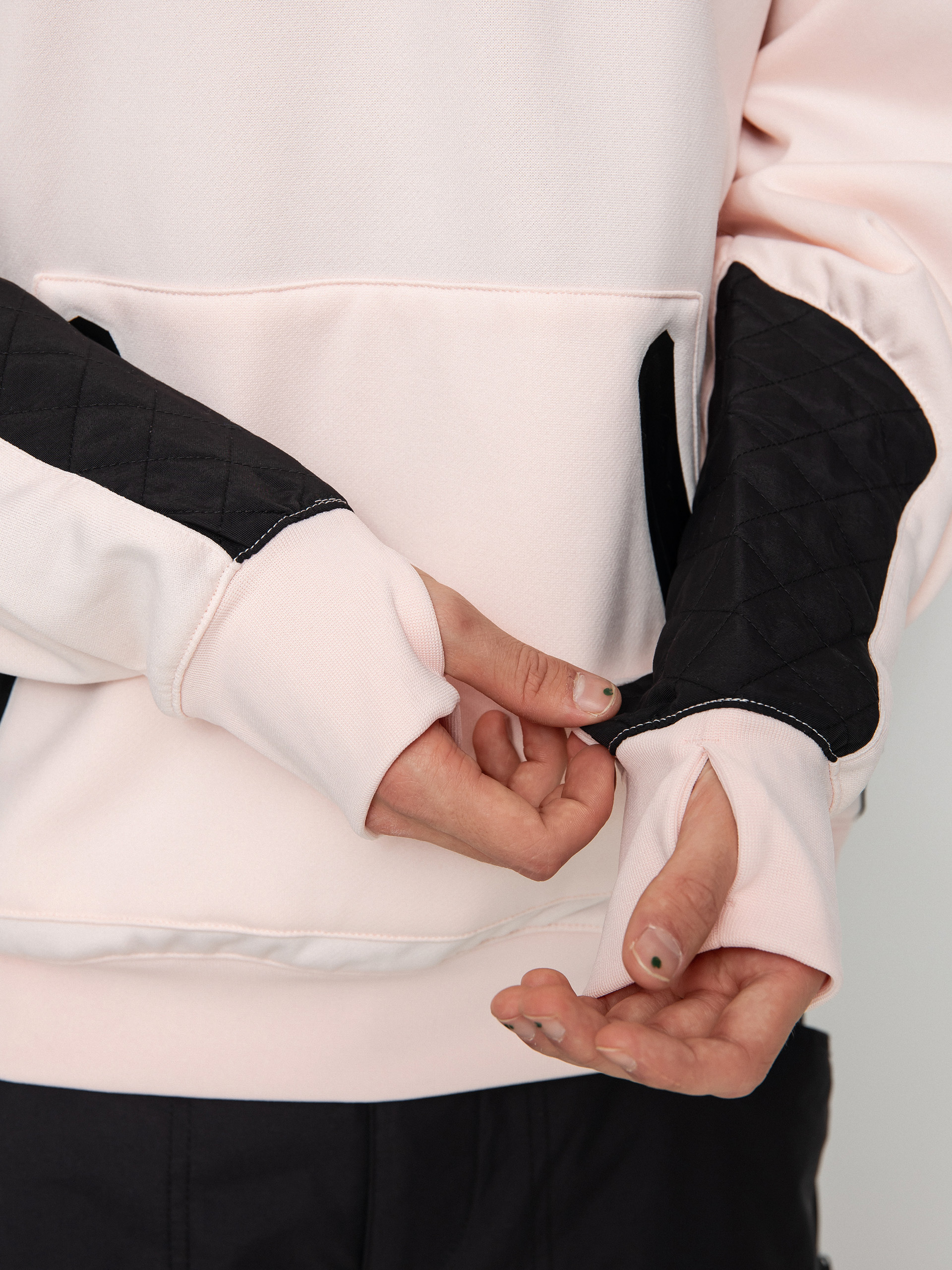 Mens Volcom Let It Storm Crew Active sweatshirt (party pink)