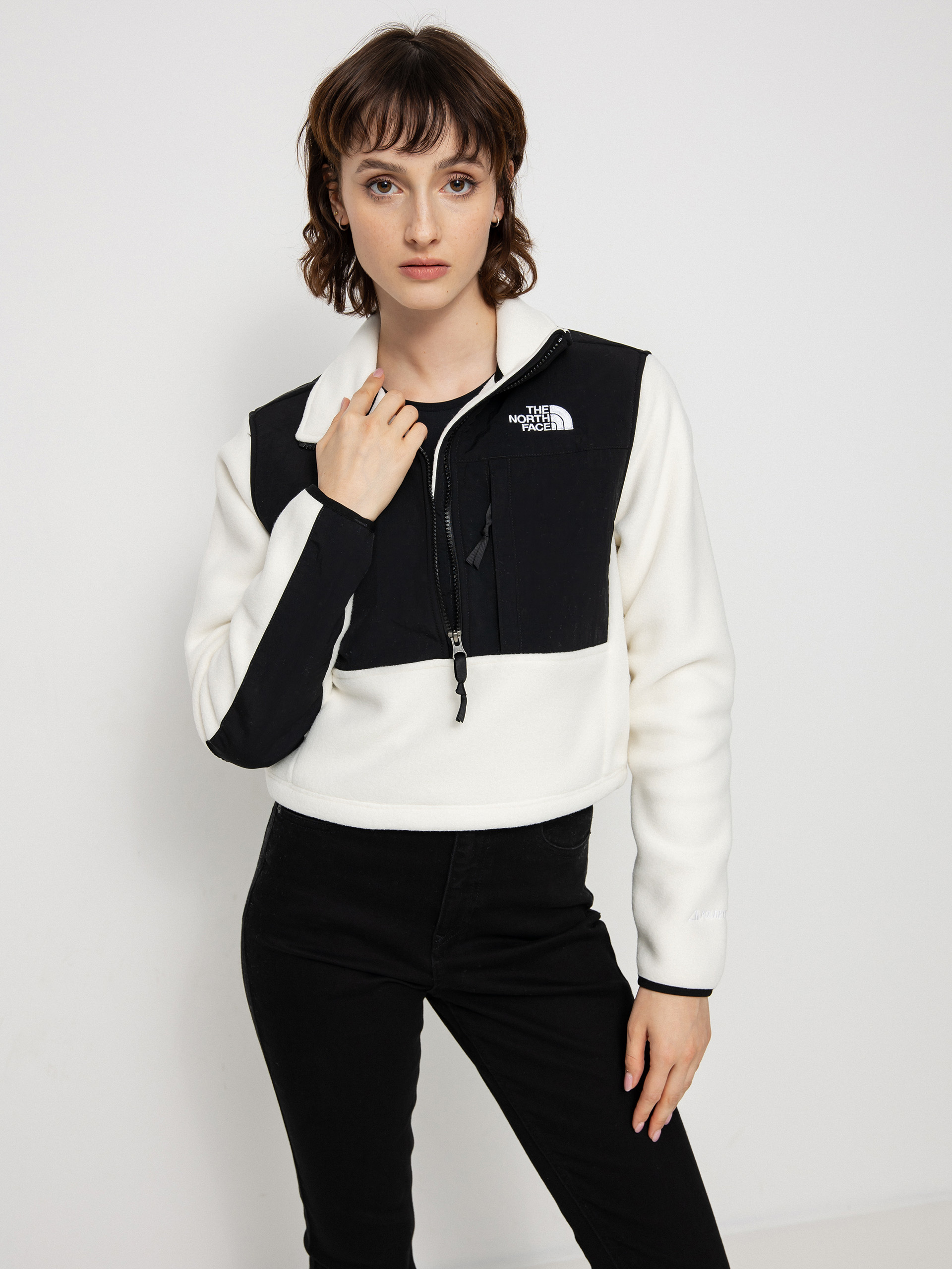 The North Face Denali Crop Fleece Wmn Beige gardenia White the-north-face-denali-crop-fleece-wmn-beige-gardenia-white