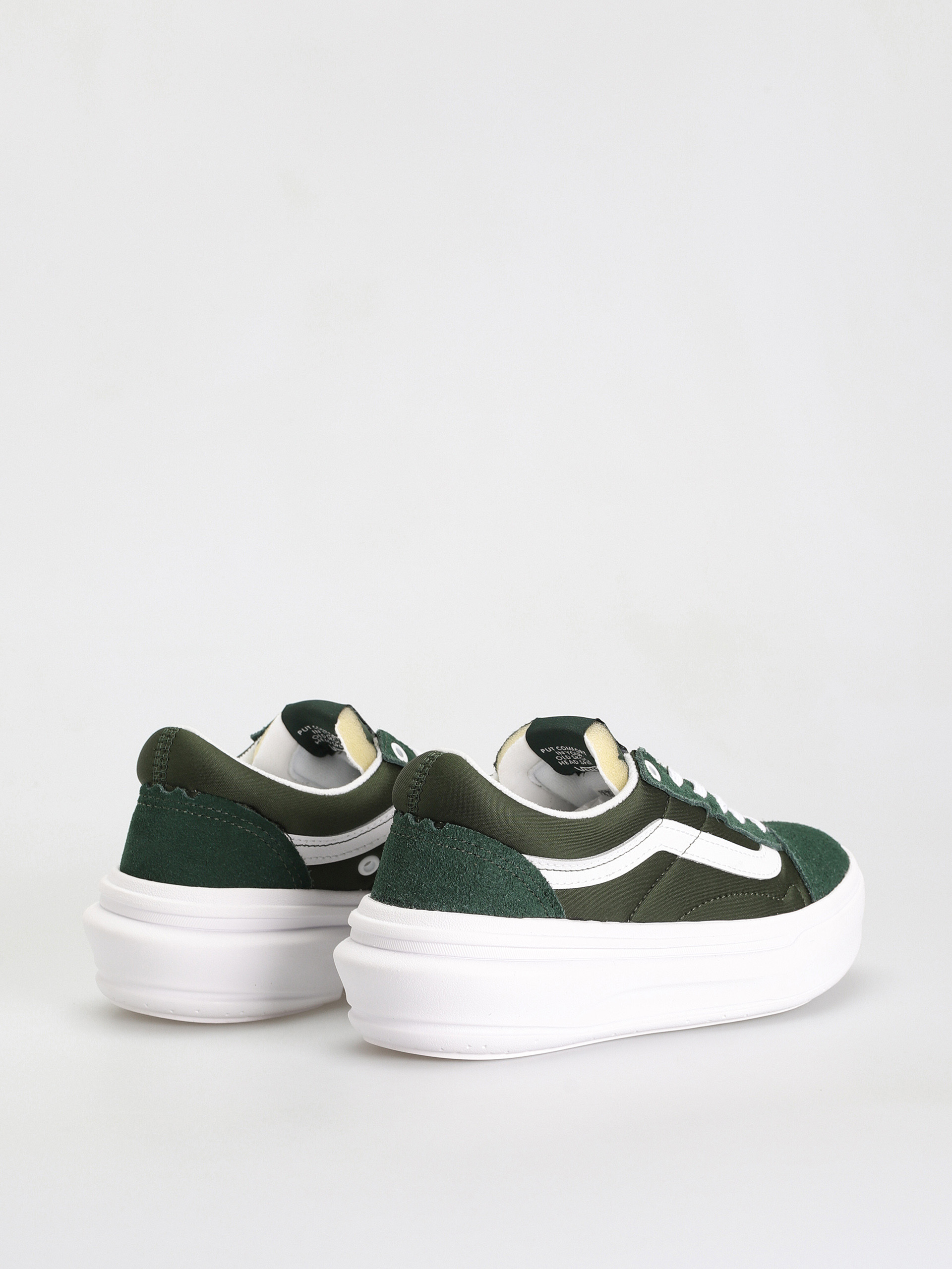 Vans Old Skool Overt CC Schuhe (dark green/white)