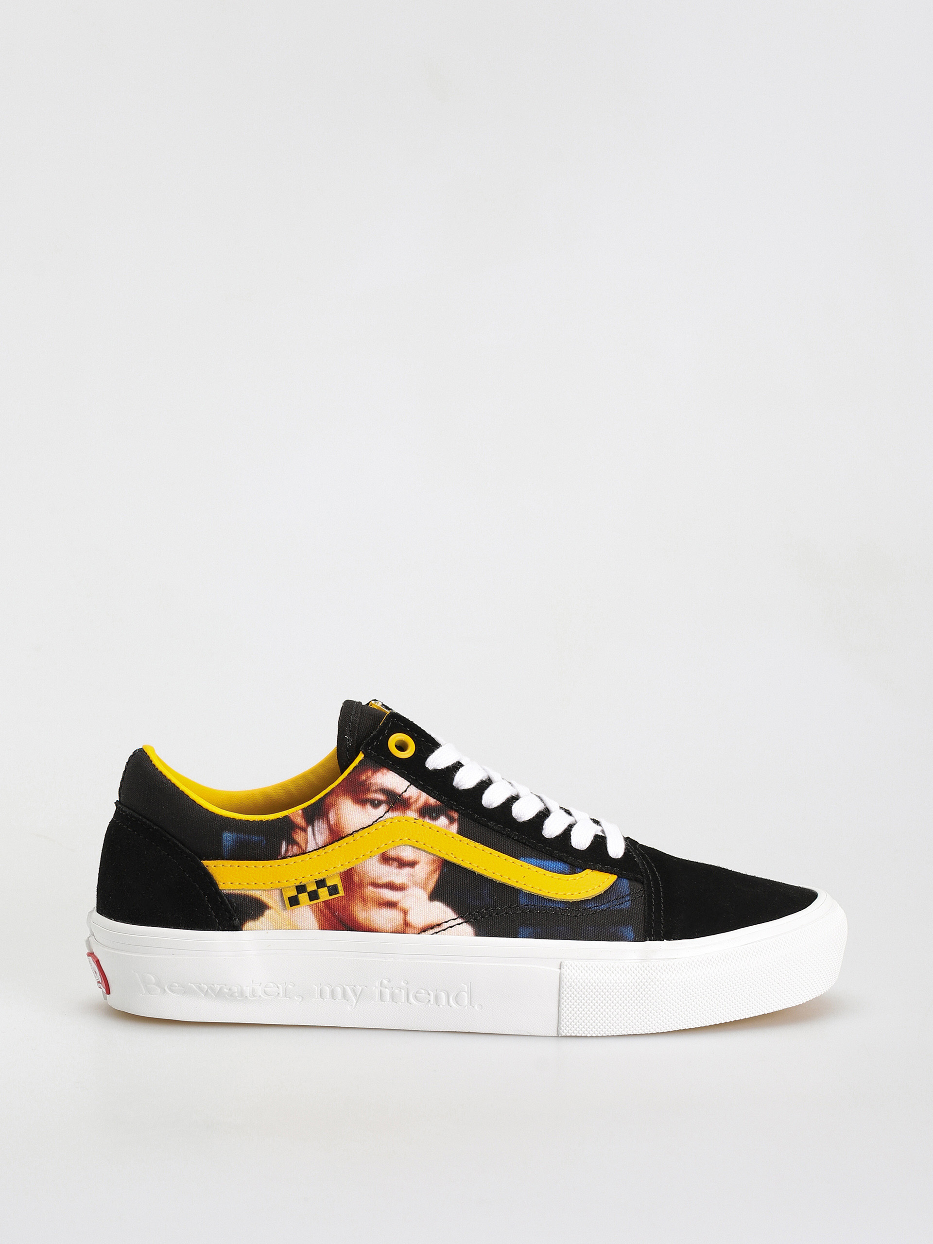 Vans Skate Old Skool Shoes (bruce lee black/yellow)