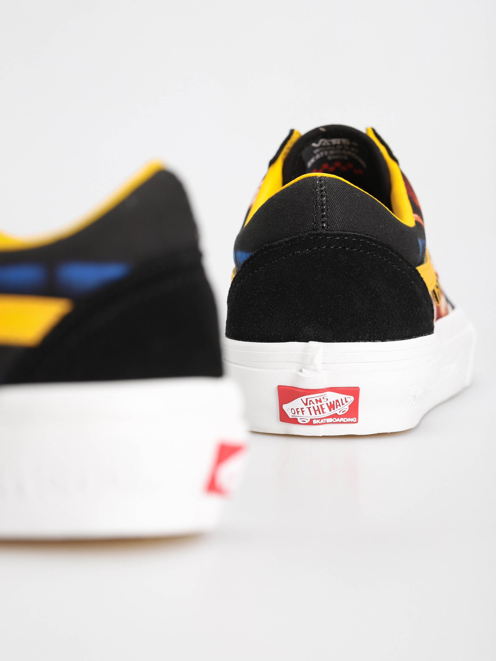 Vans Skate Old Skool Shoes (bruce lee black/yellow)