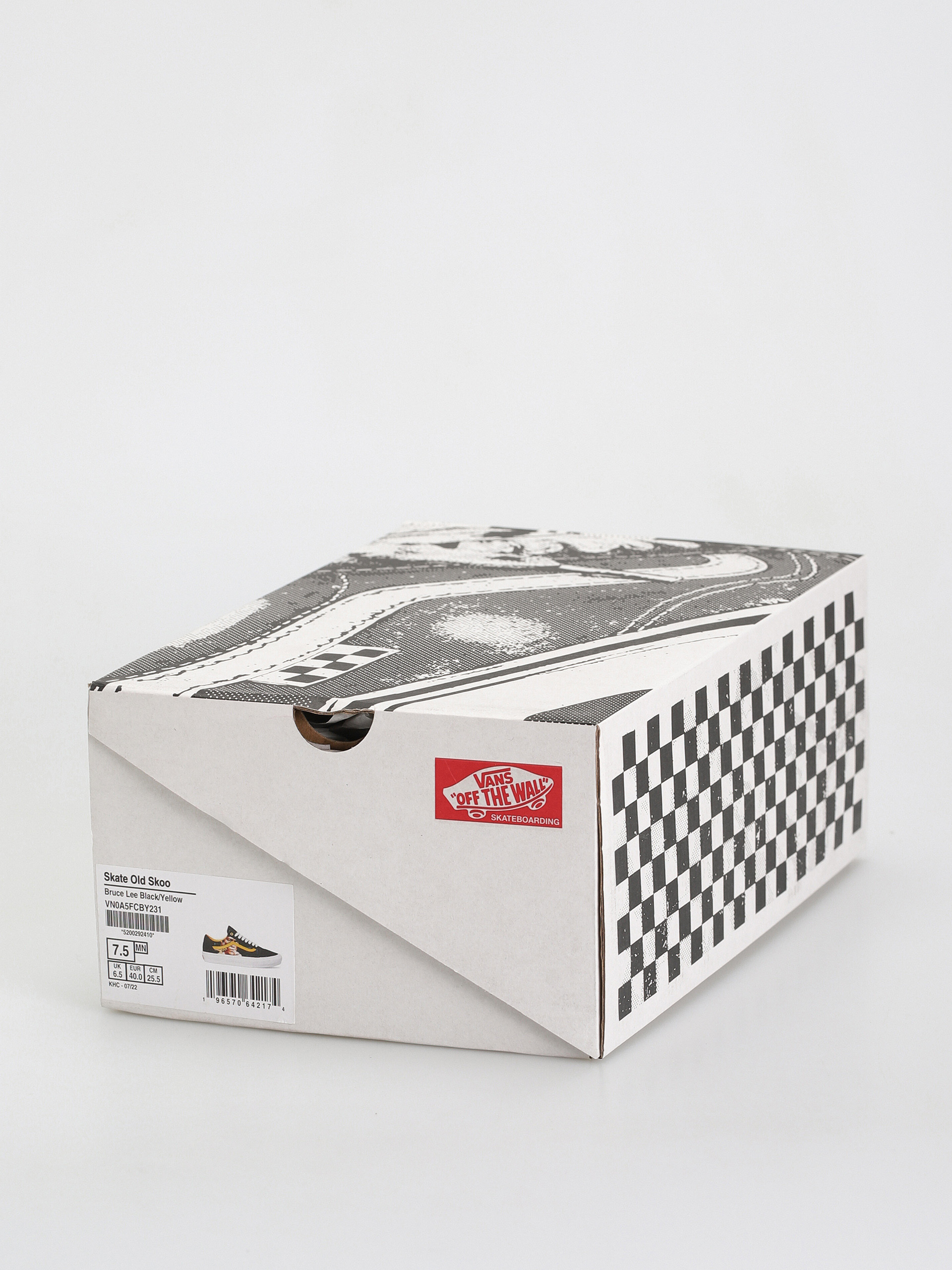 Vans Skate Old Skool Shoes (bruce lee black/yellow)