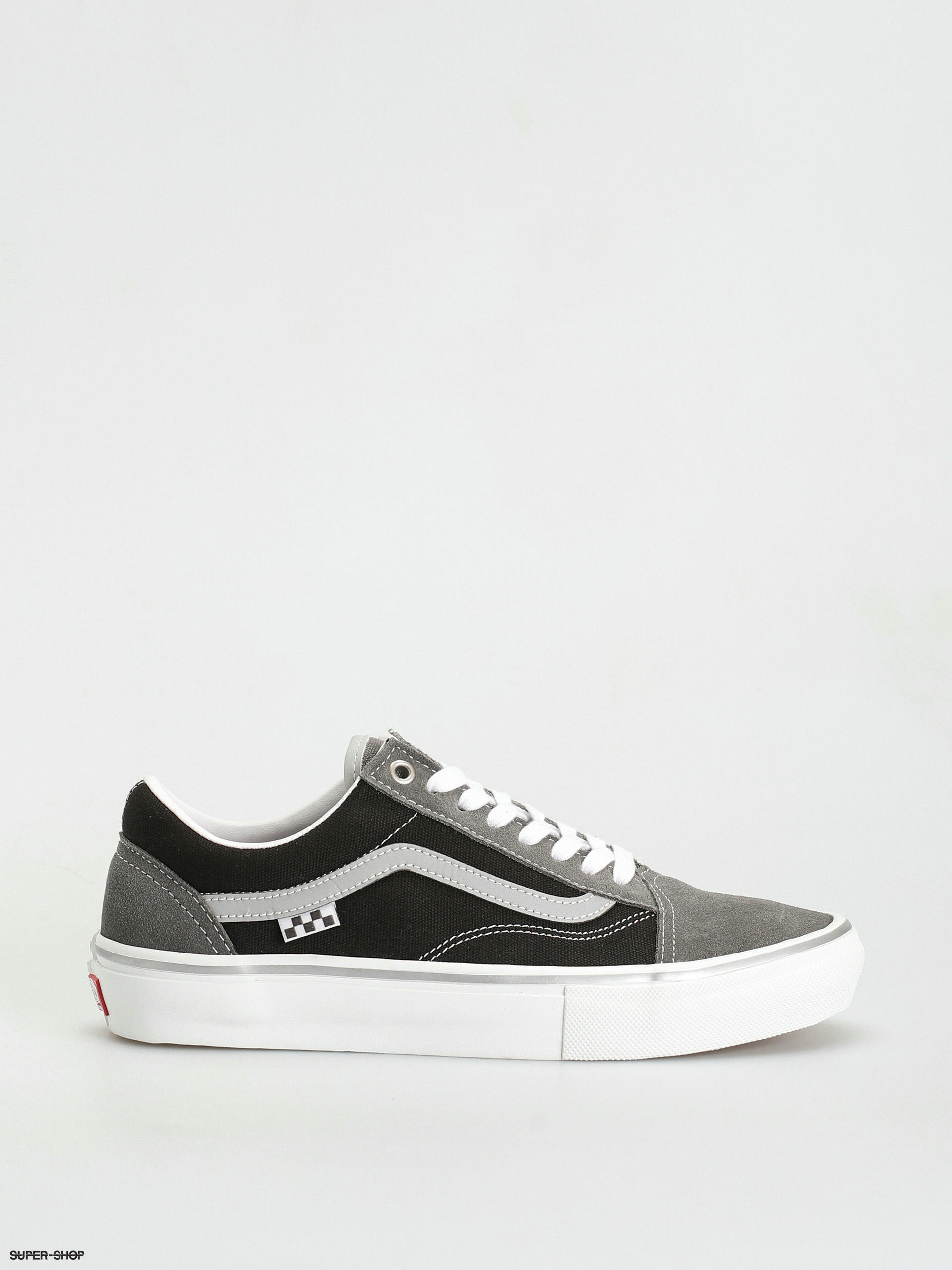 Vans old skool grey hotsell suede trainers