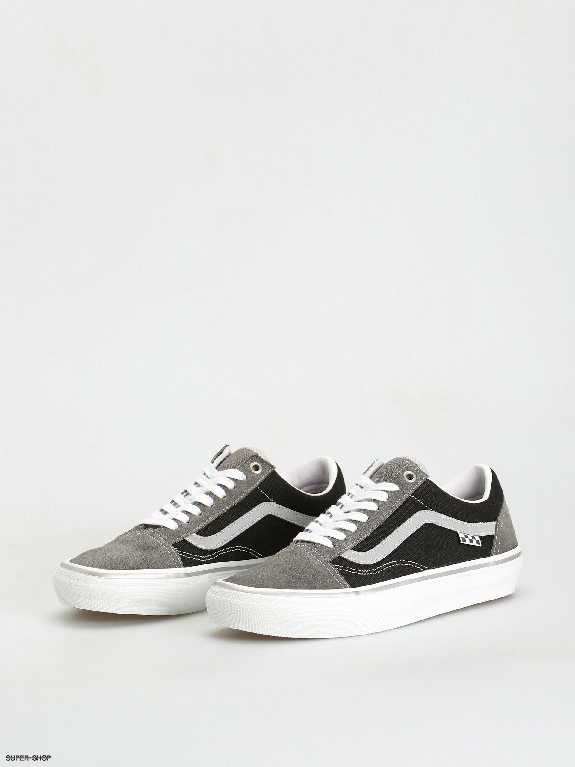 Vans Skate Old Skool Shoes (Reflective Black/Grey)