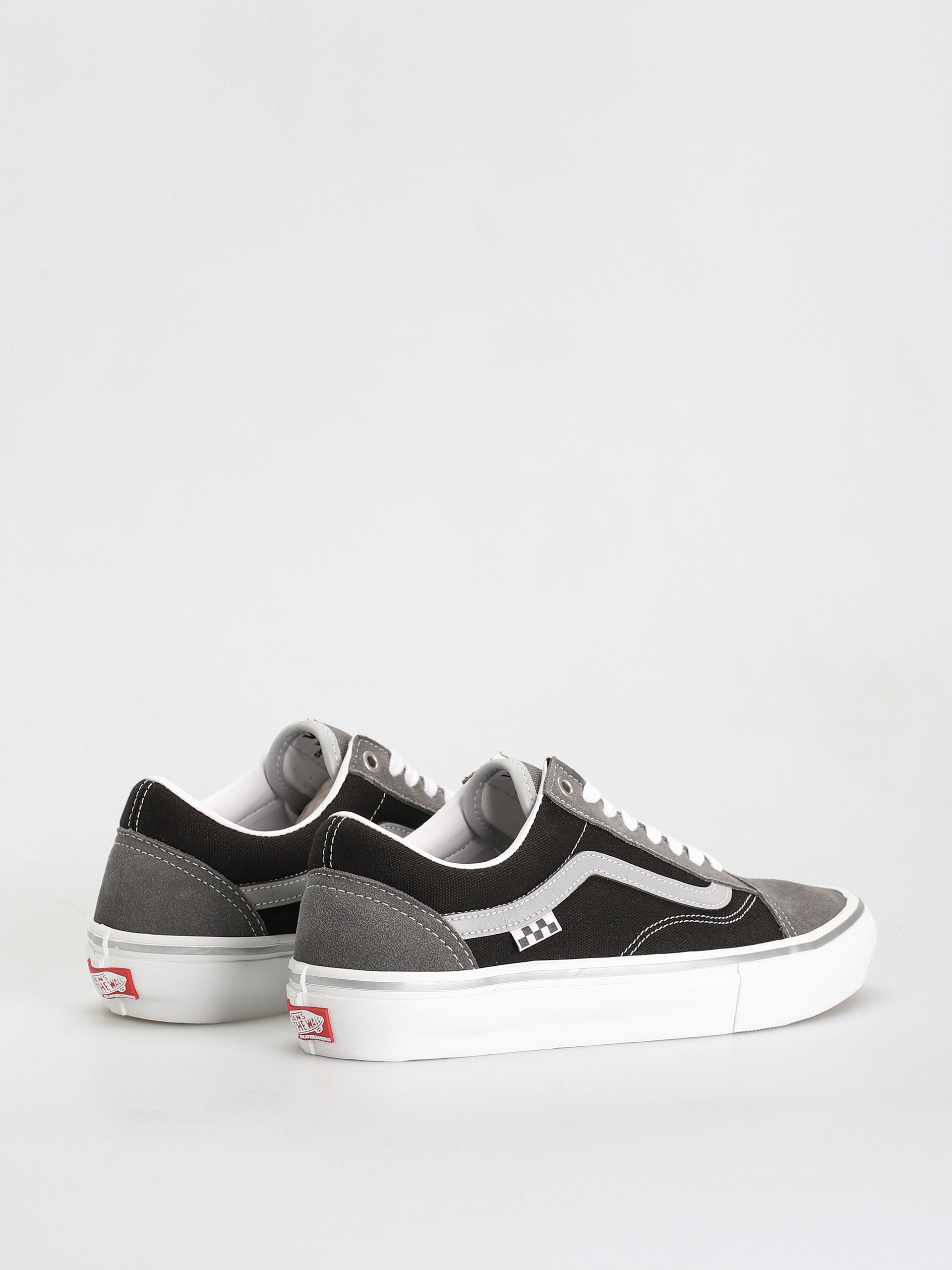 Vans Skate Old Skool Shoes (reflective black/grey)
