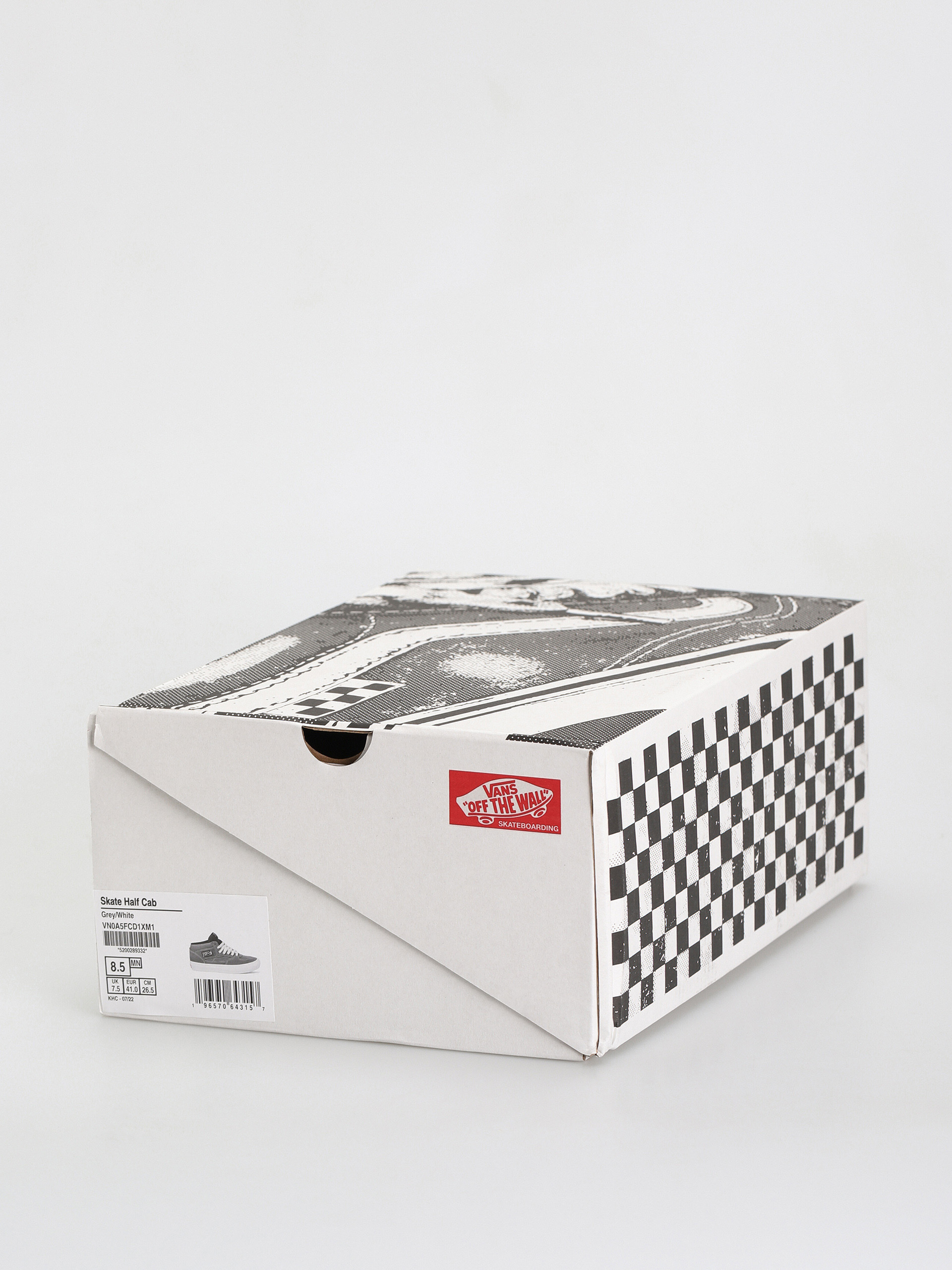 Vans Skate Half Cab Shoes (grey/white)