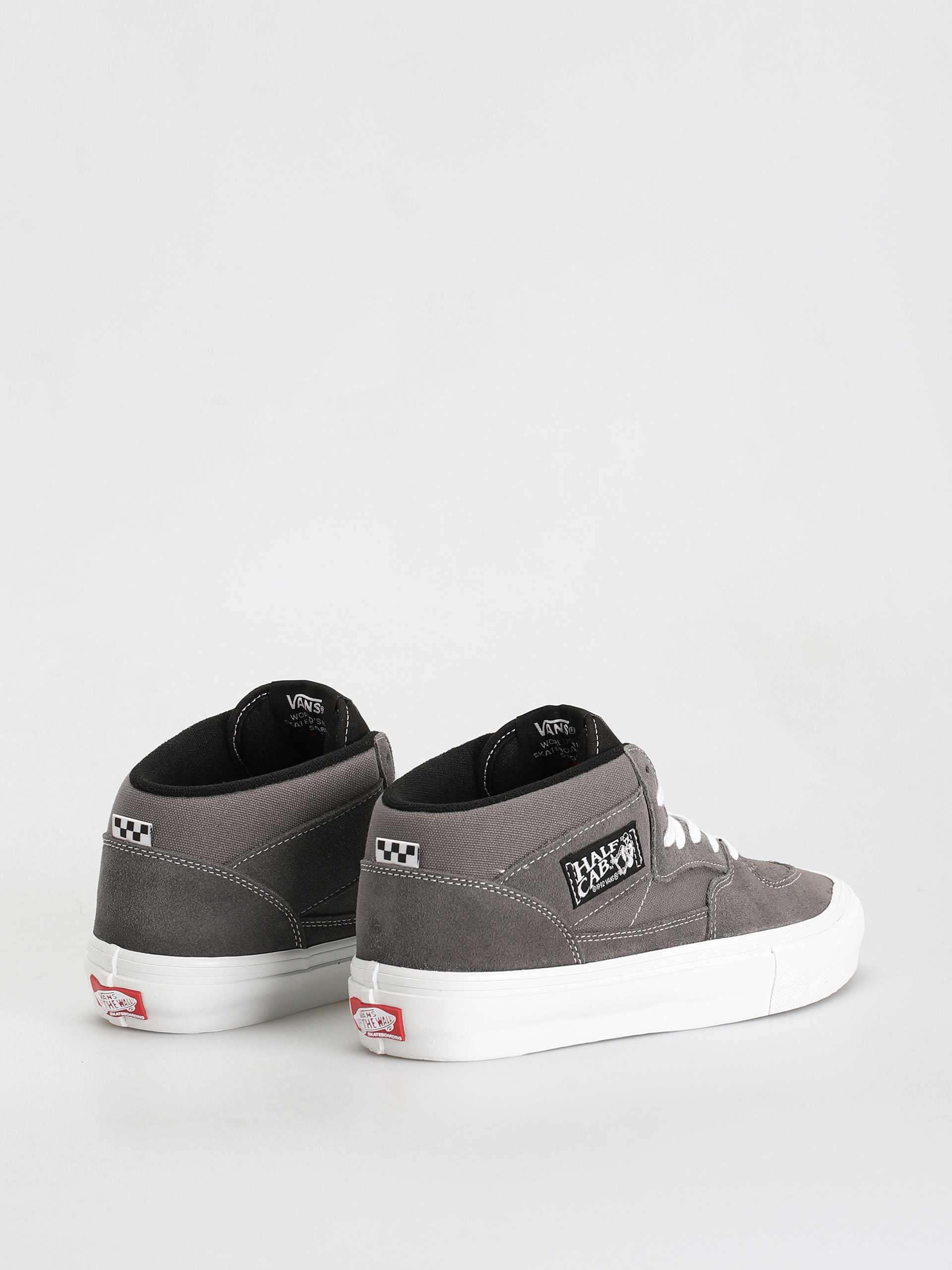 Vans Skate Half Cab Shoes (grey/white)