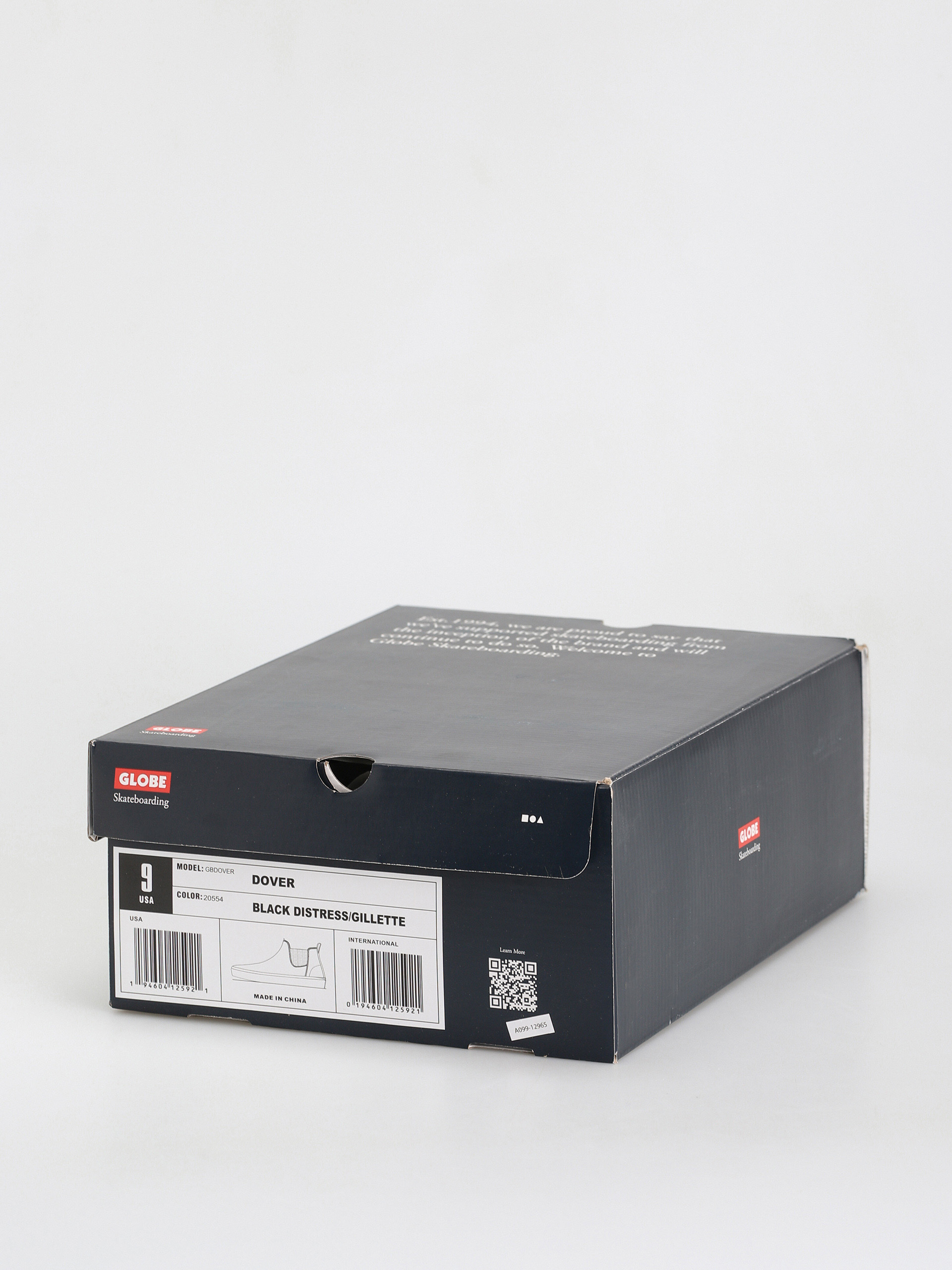 Globe Dover Shoes (black distress/gillette)