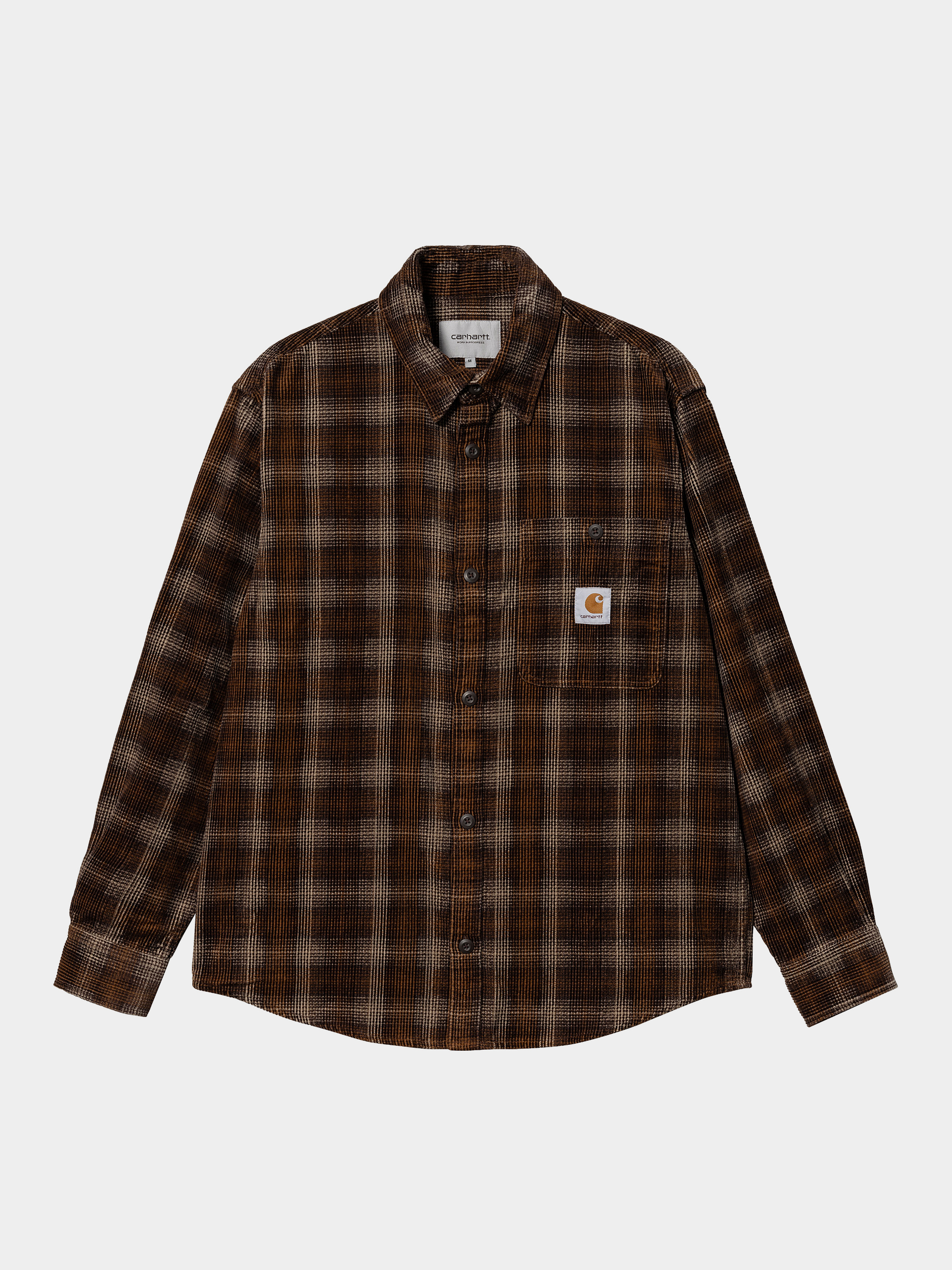 Carhartt WIP Flint Shirt brown (wiley check/hamilton brown)