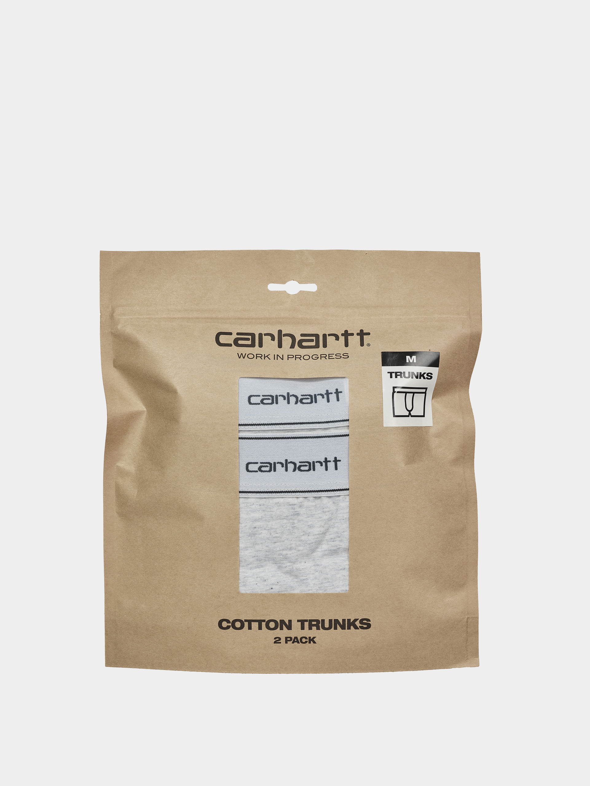 Carhartt WIP Cotton Trunks Underwear (ash heather/ash heather)
