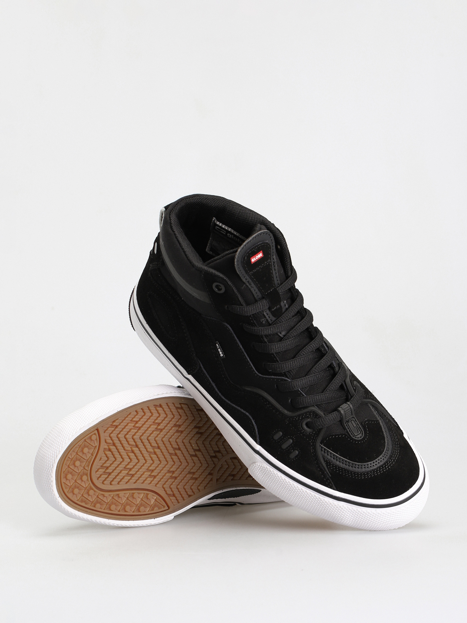 Globe Dimension Shoes (black/white/gum)