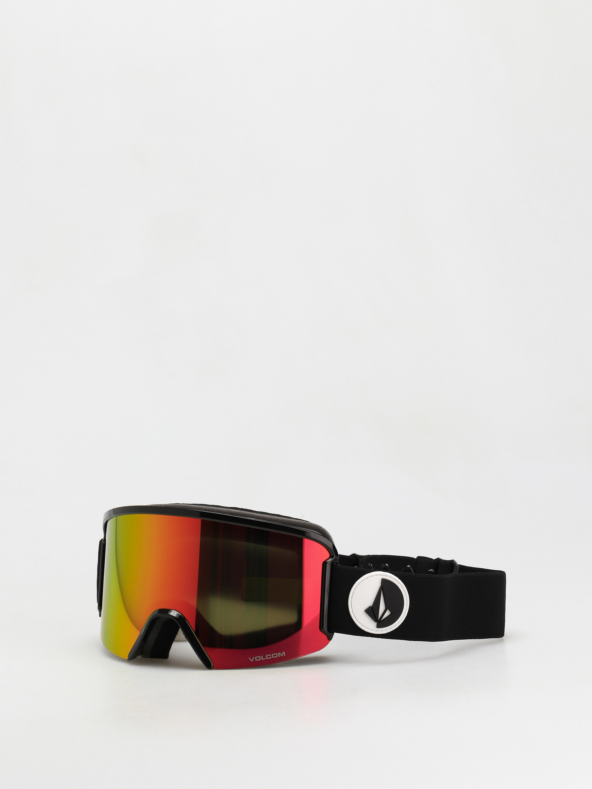Volcom Garden Goggles - black (gloss black red chrome)