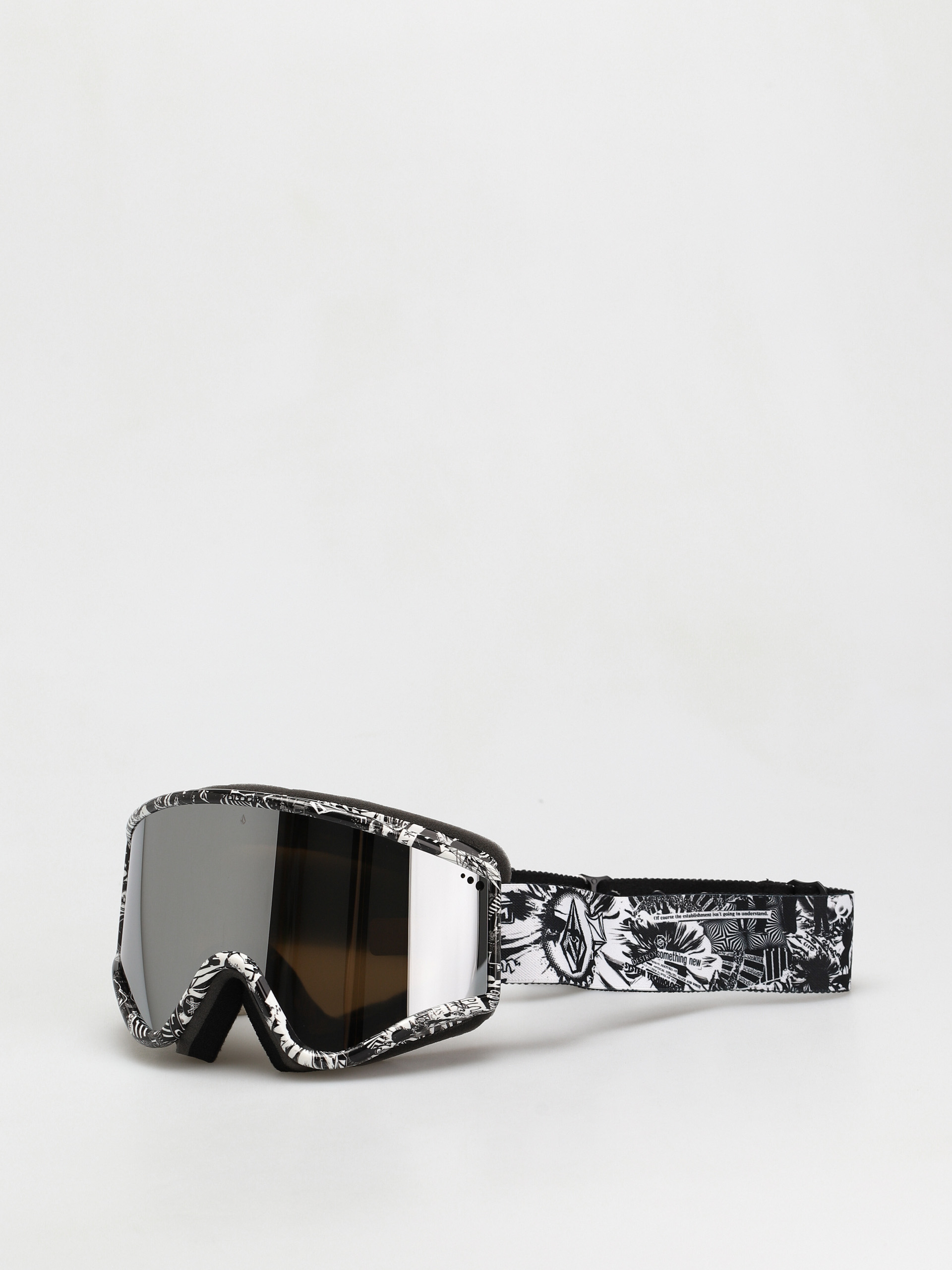 Volcom Yae Goggles (op art silver chrome)