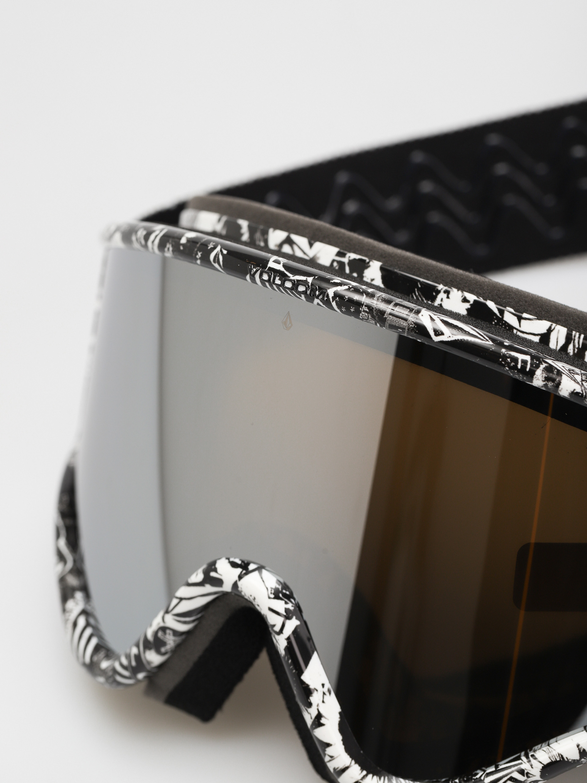 Volcom Yae Goggles - silver (op art silver chrome)