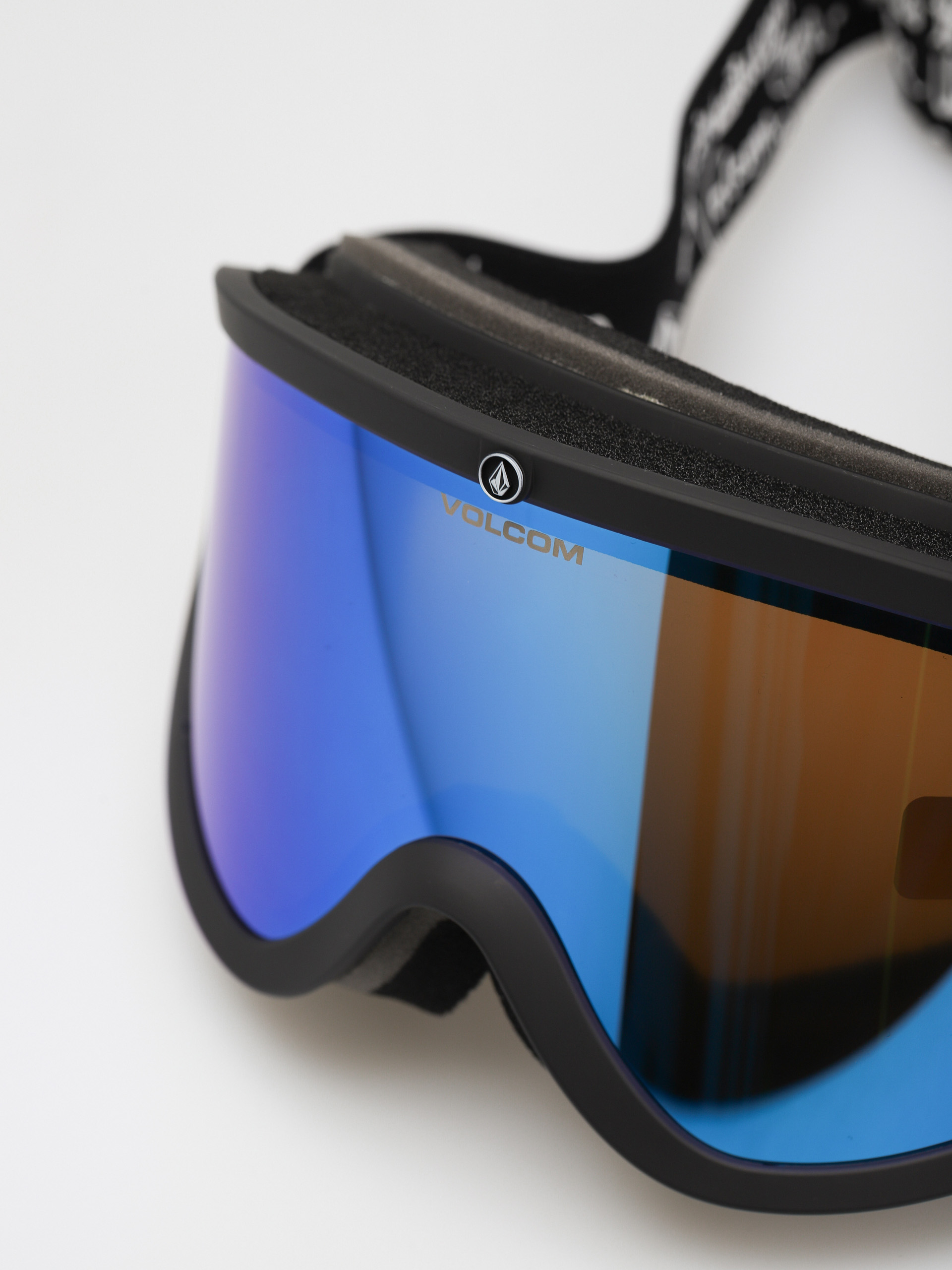 Volcom Footprints Snowboardbrille (jamie lynn blue chrome)