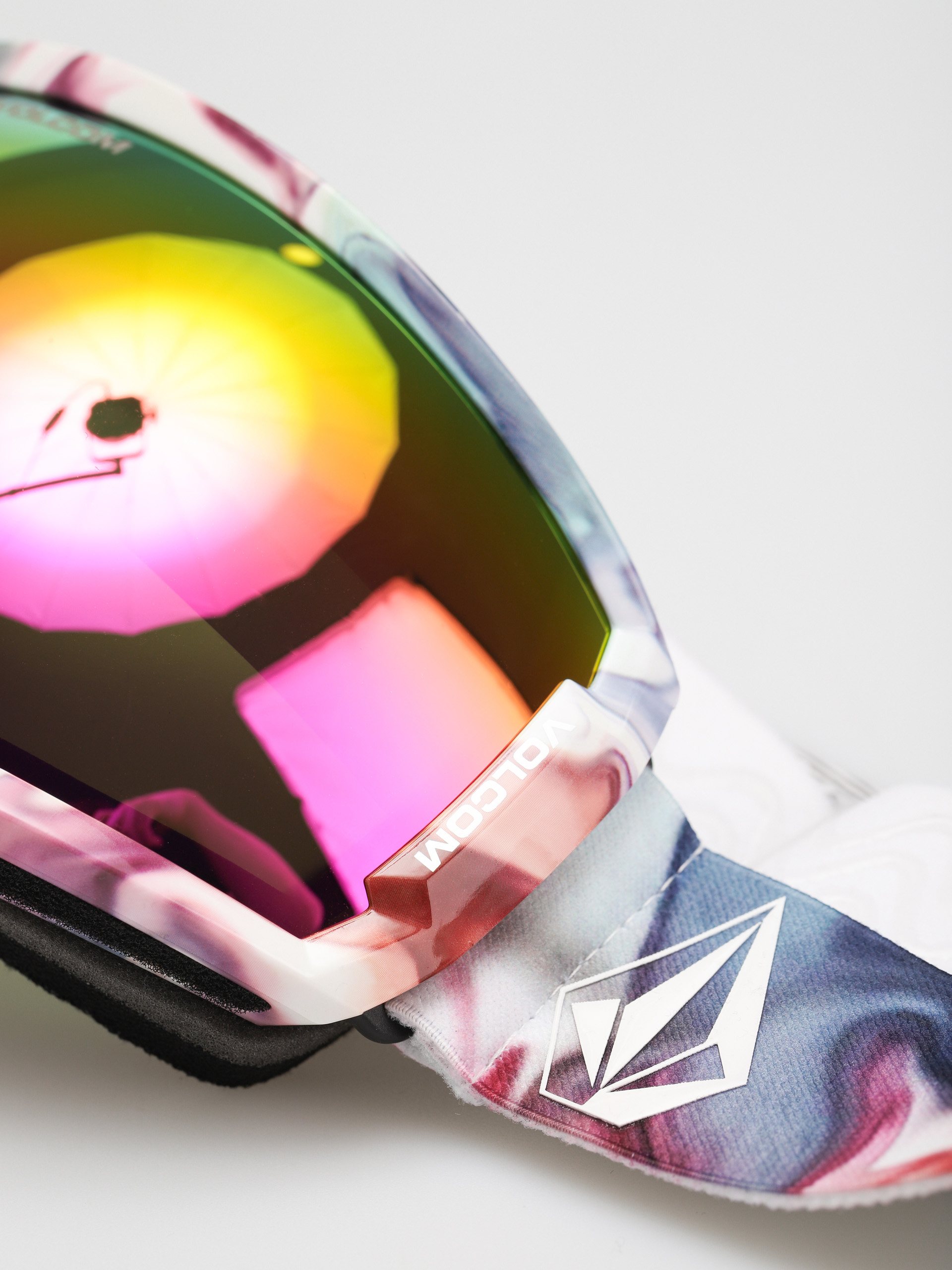 Volcom Migations Lagoon Tie-dye / Blue Chome Goggles Latest
