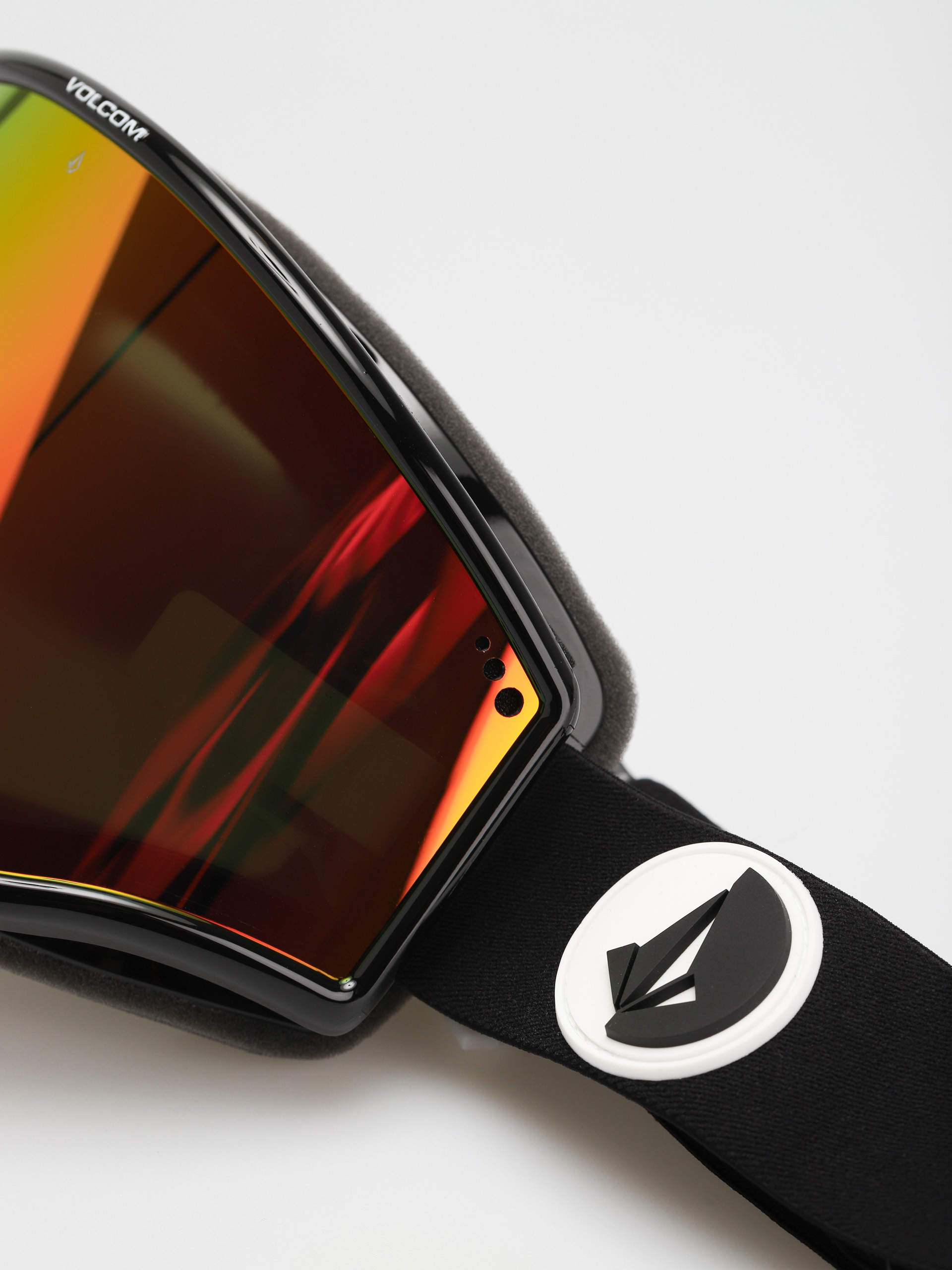 Volcom Yae Goggles (gloss black red chrome)