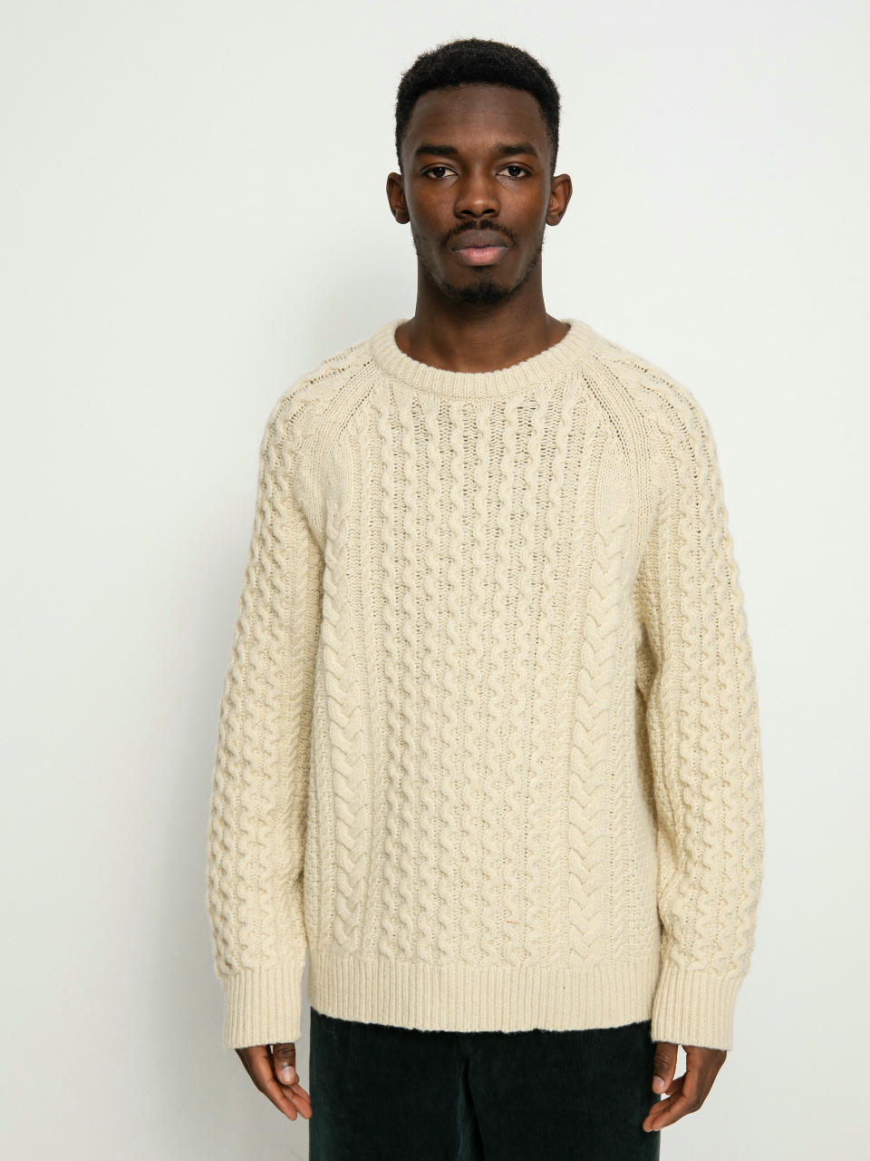 Patagonia Recycled Wool Cable Knit Pulli (natural)