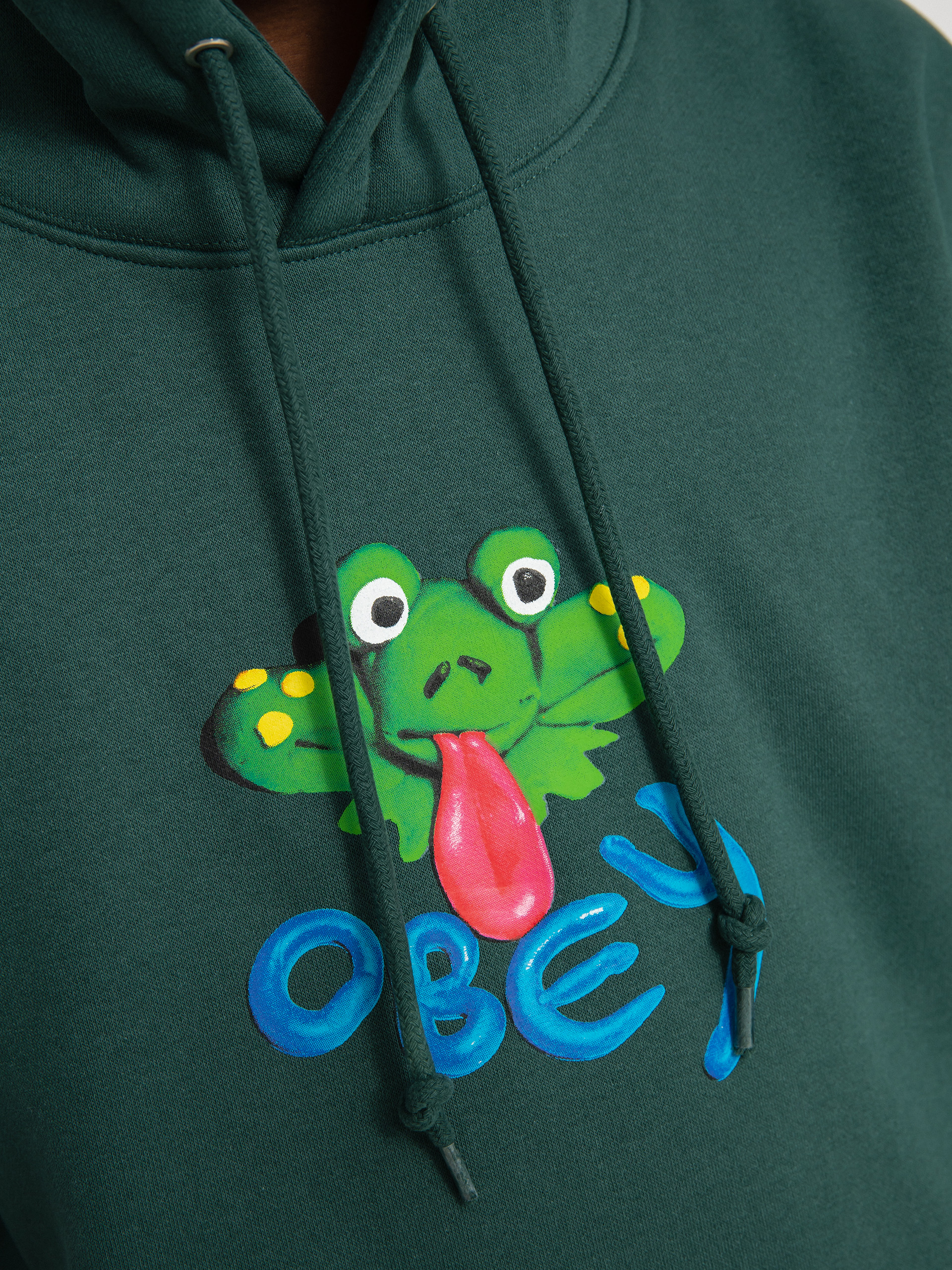 OBEY Obey Clay Frog Sweatshirt (dark cedar)