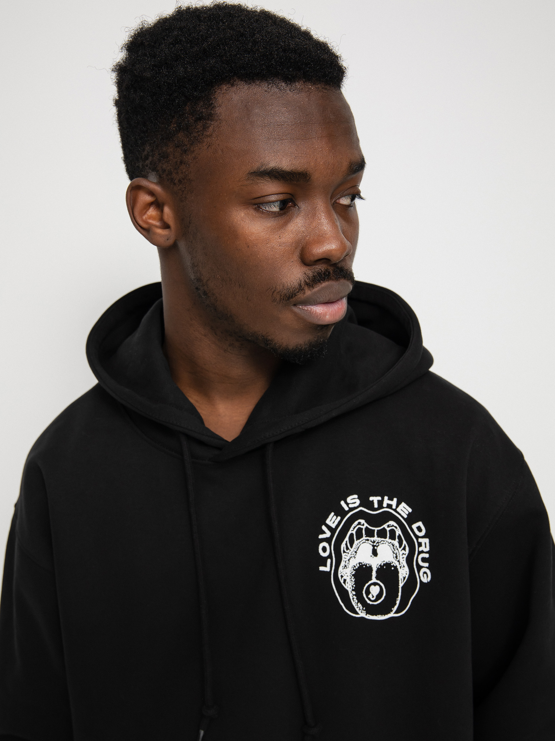 OBEY Love Is The Drug Sweatshirt (black)