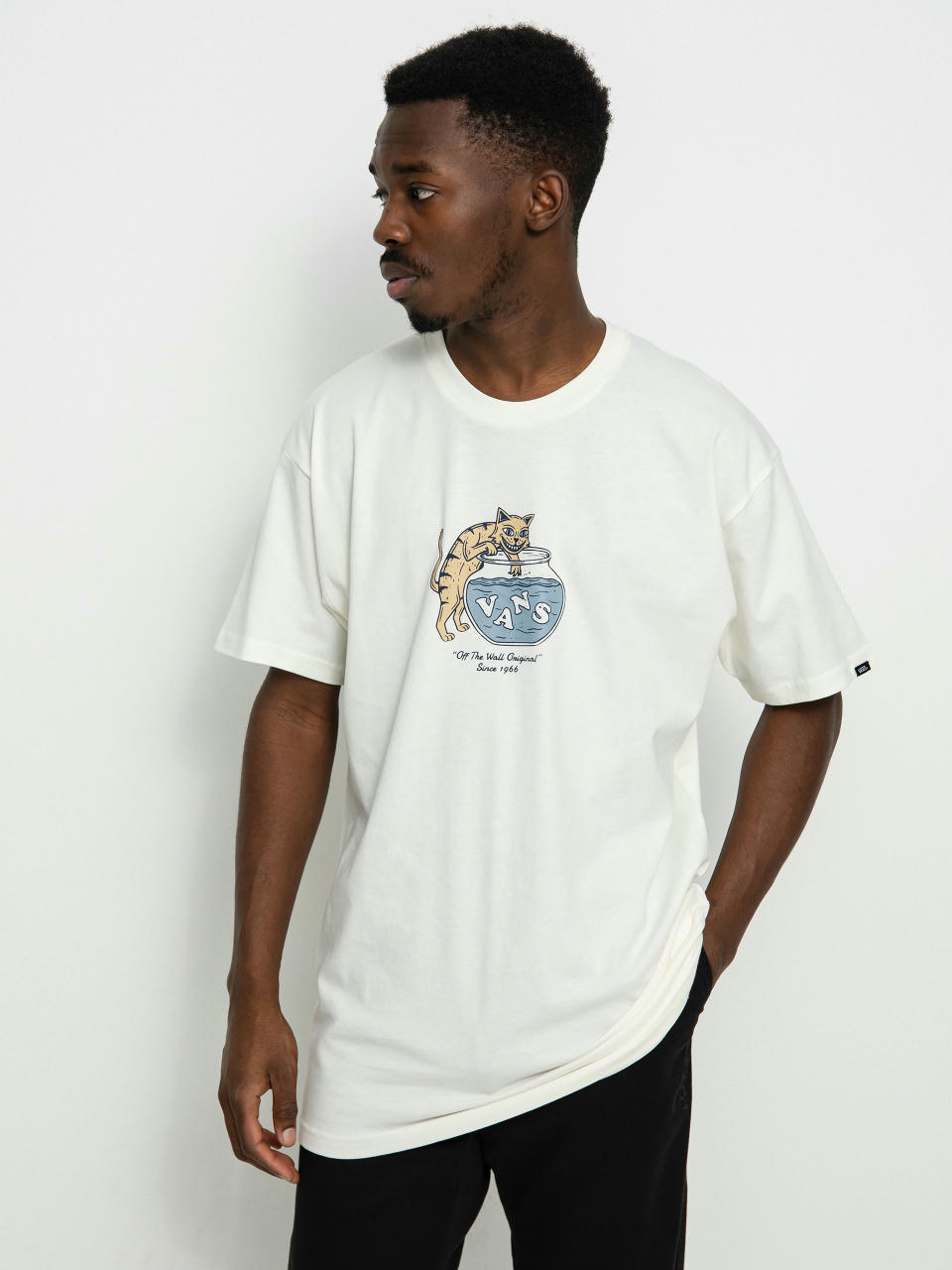 Vans Gone Fishin T-shirt (antique white)