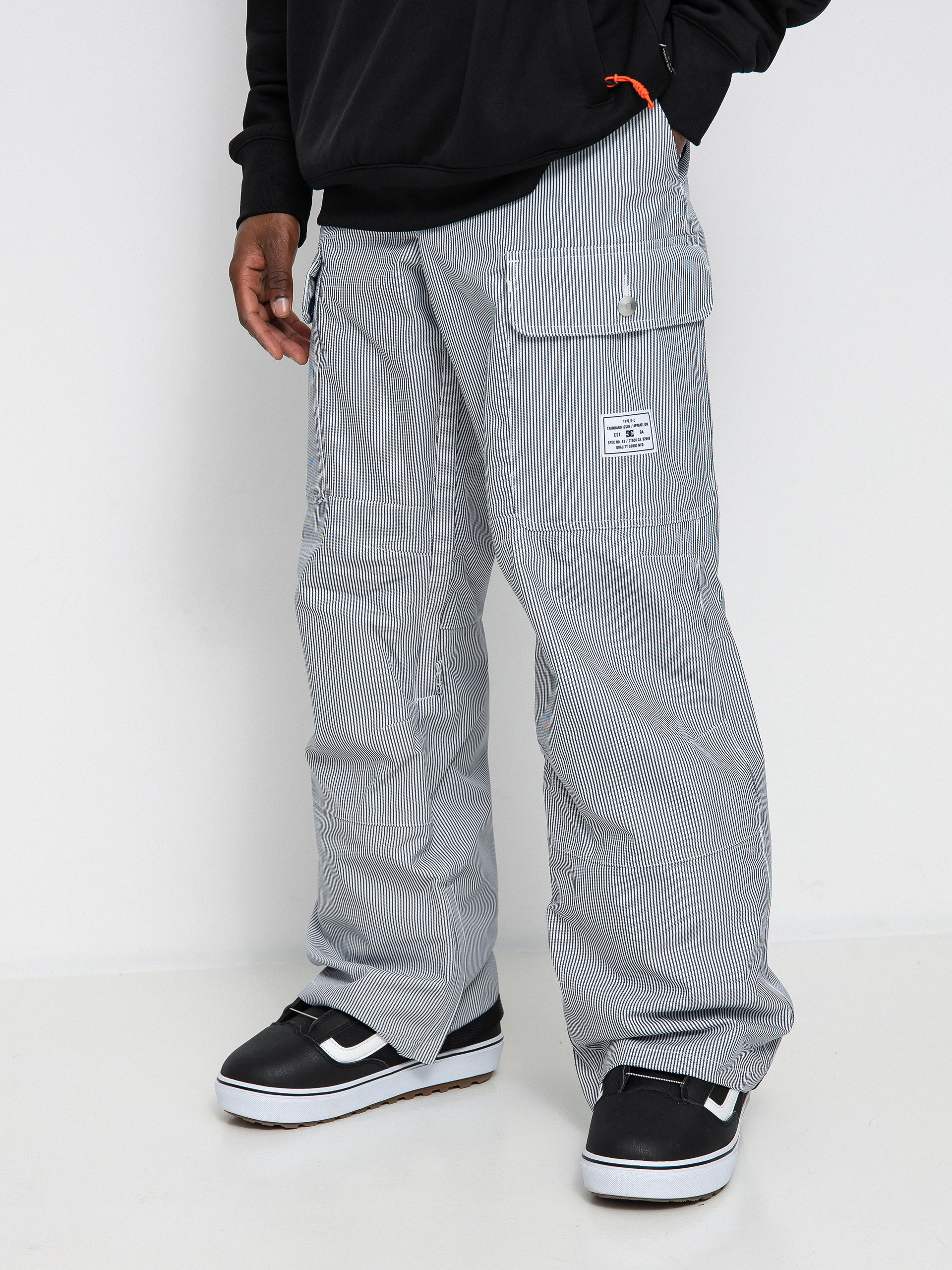 Mens DC Code Snowboard pants (hickory stripe)