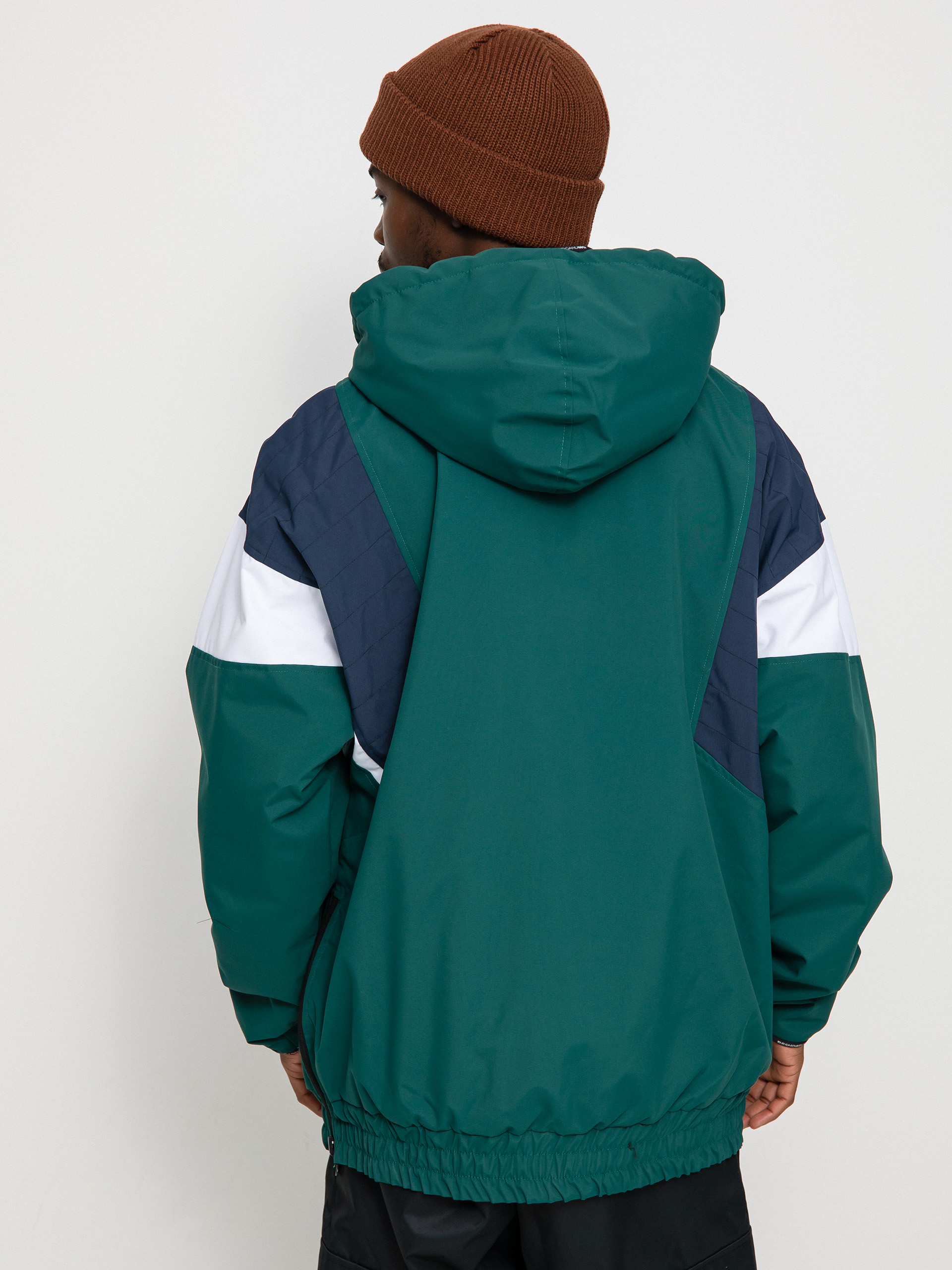 Mens DC Transition Reversible Anorak Snowboard jacket (botanical garden)