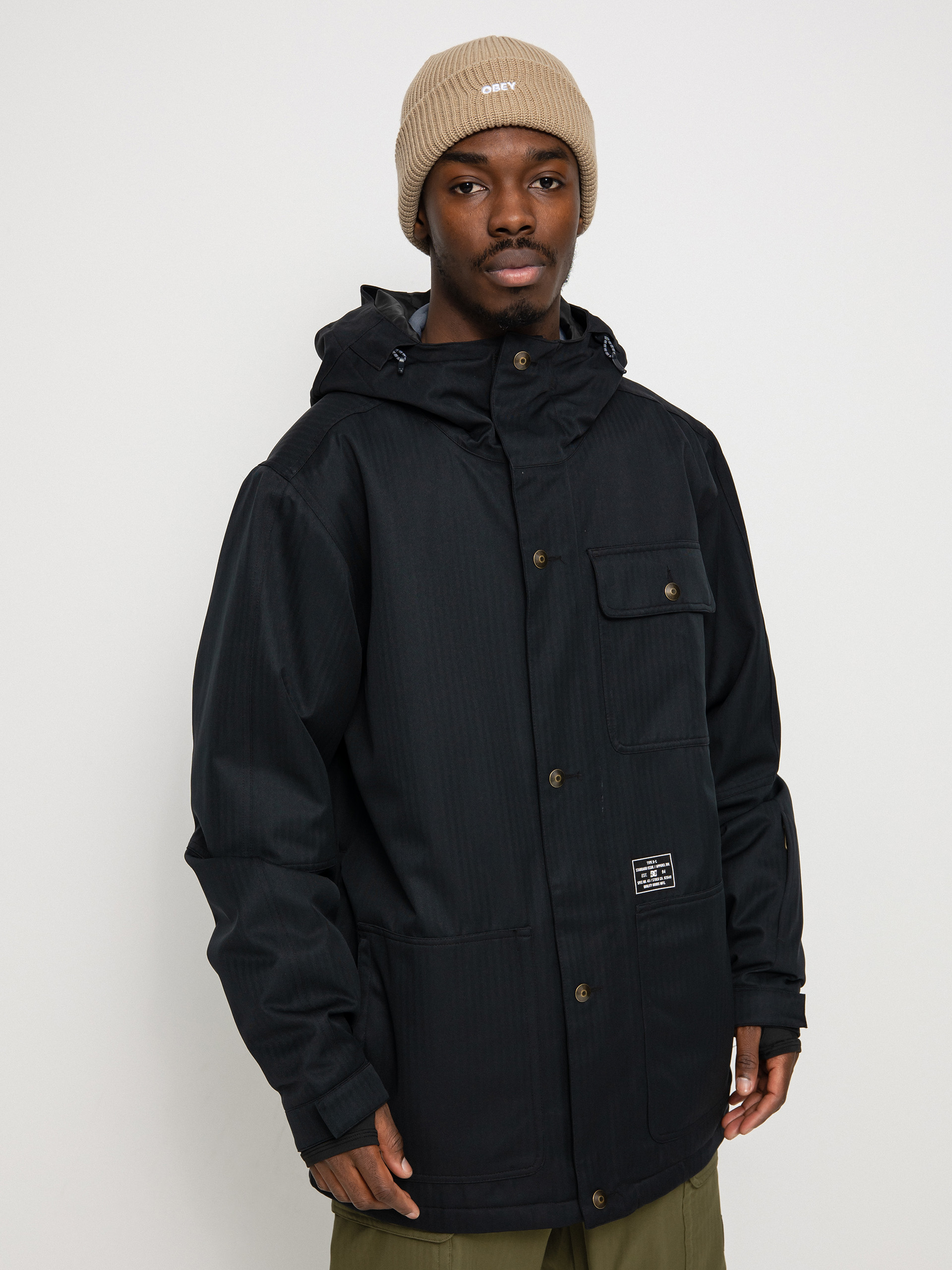 Mens DC Servo Snowboard jacket (black)