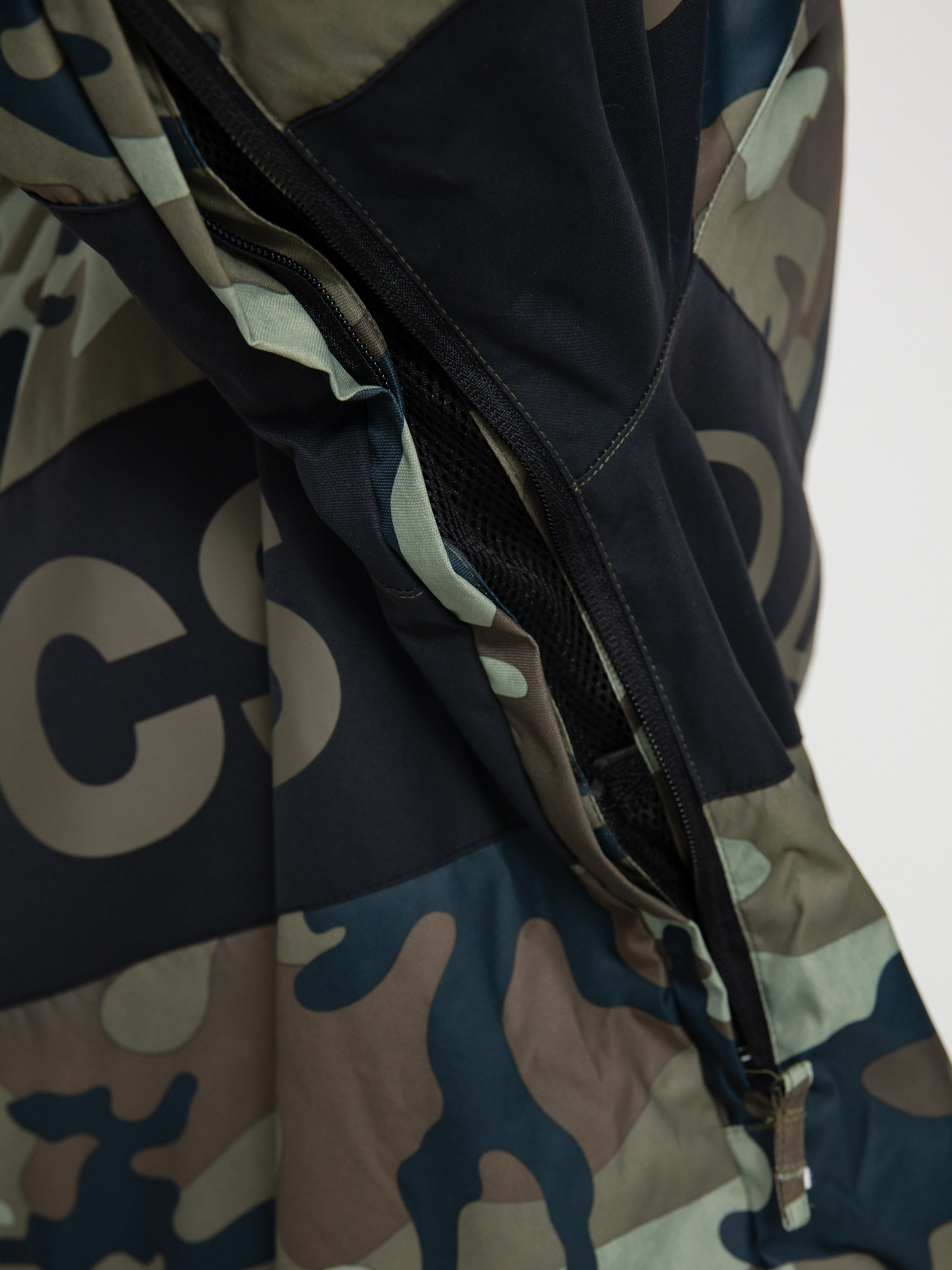 Mens DC Propaganda Snowboard jacket (woodland camo green)