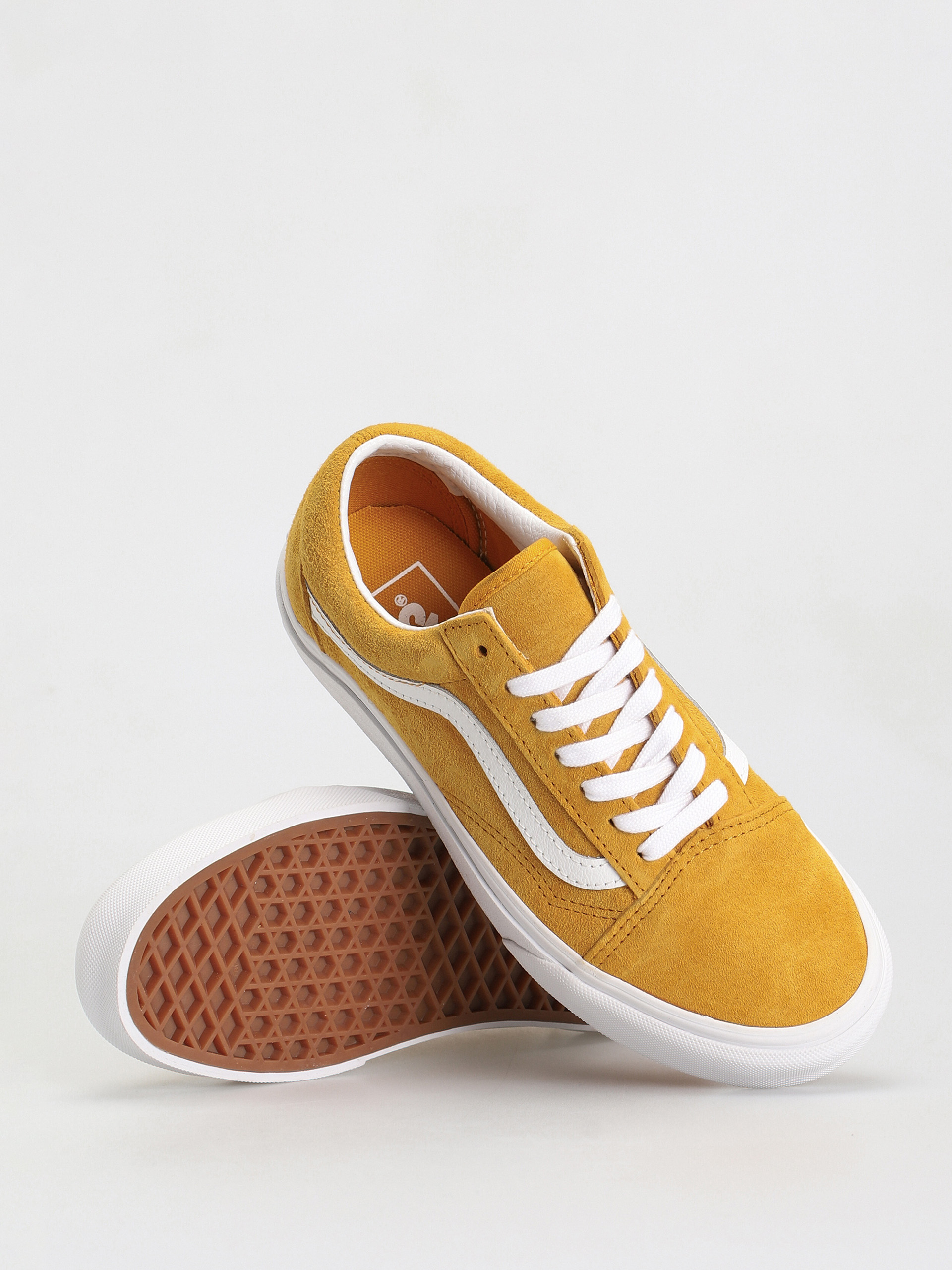 Vans Old Skool Shoes (pig suede golden yellow)