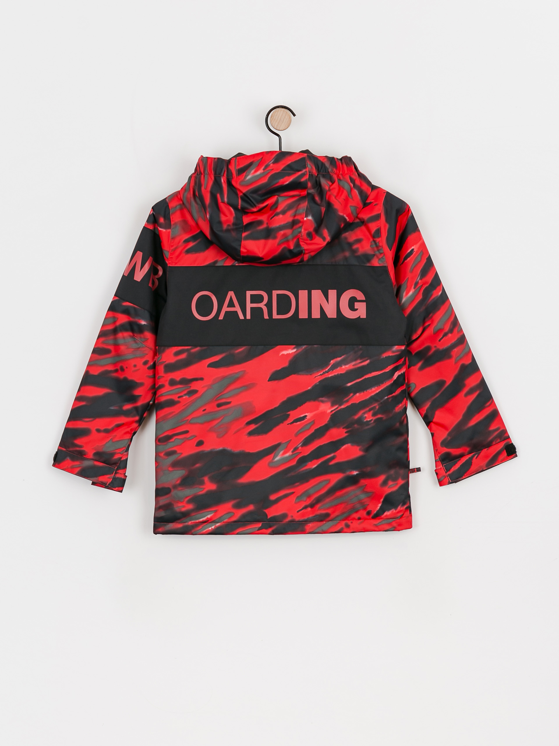 DC Propaganda JR Snowboard jacket (angld ti dy rcng red)