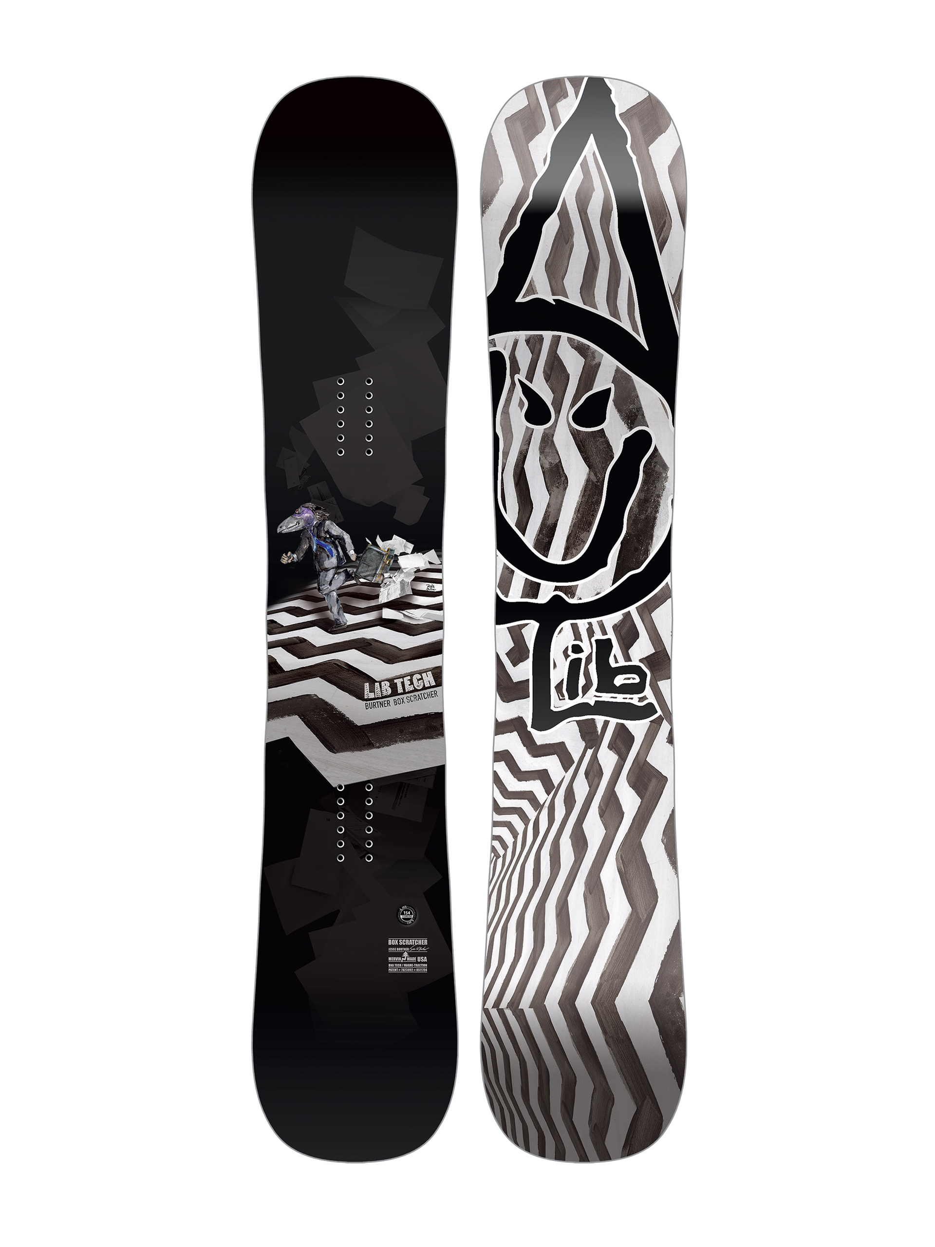 Mens Lib Tech Box Scratcher Snowboard 