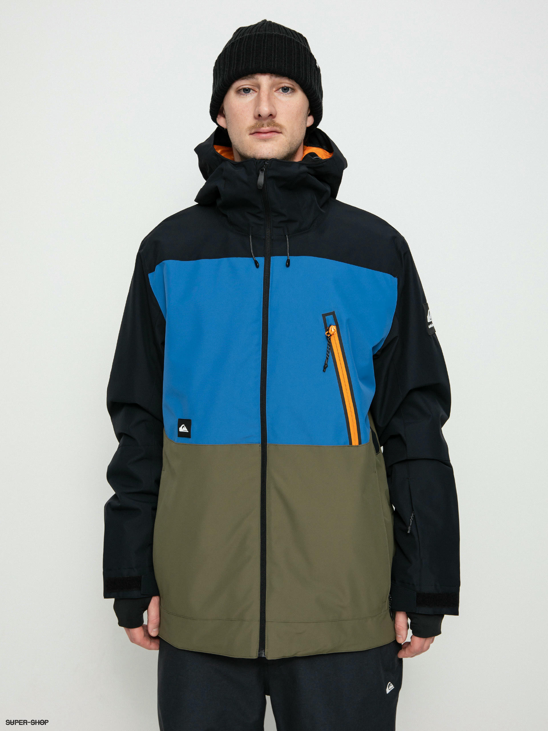 QUIKSILVER GIACCA SNOWBOARD UOMO INVERNO EQYTJ03335 BSN0 SYCAMORE