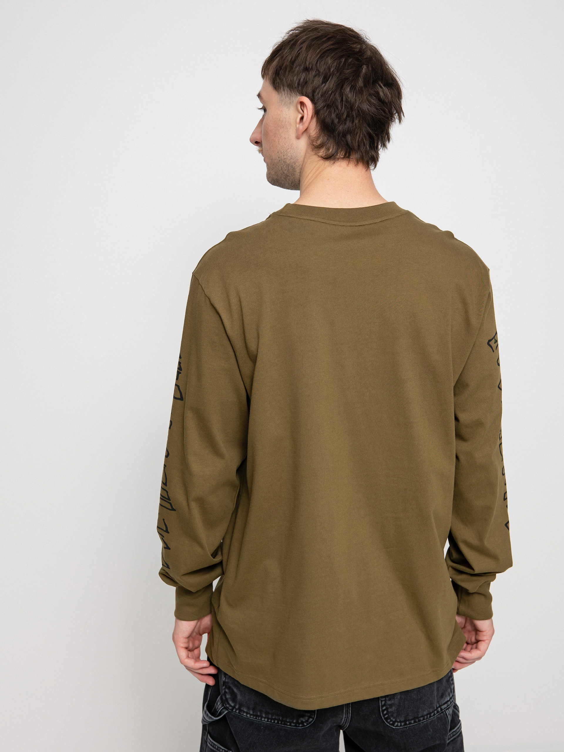 The North Face Printed Heavyweight Longsleeve (military olive)