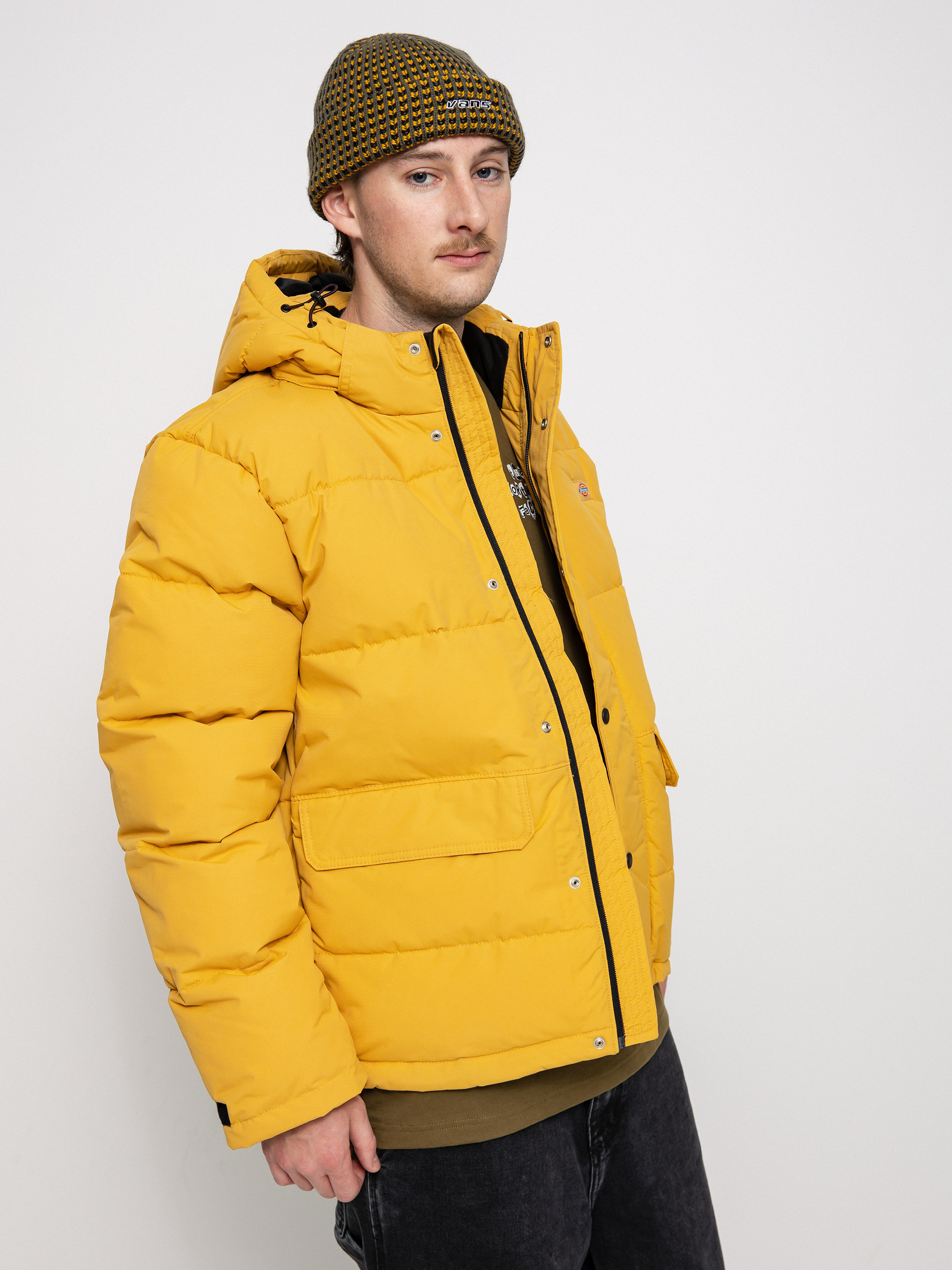 Dickies Glacier View Puffer Jacket (honey gold)