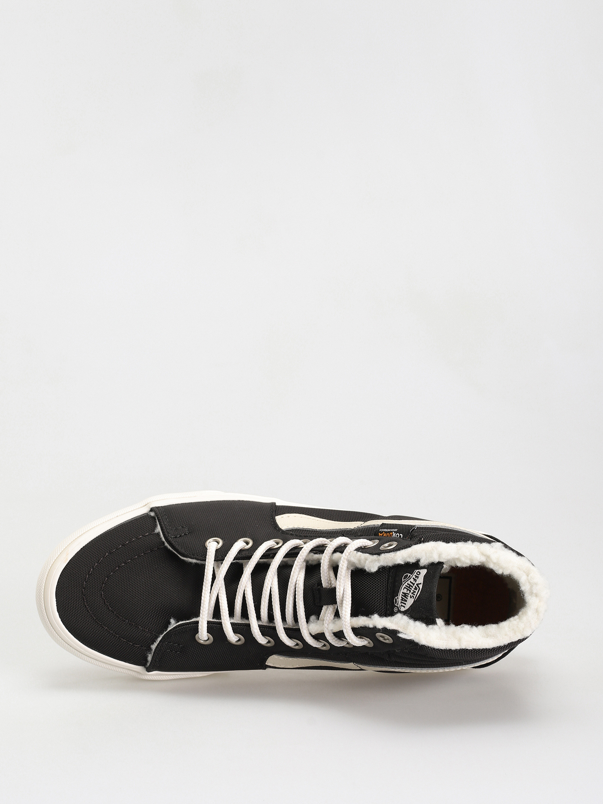 Vans Sk8 Hi Schuhe (cordura sherpa black/marshmallow)