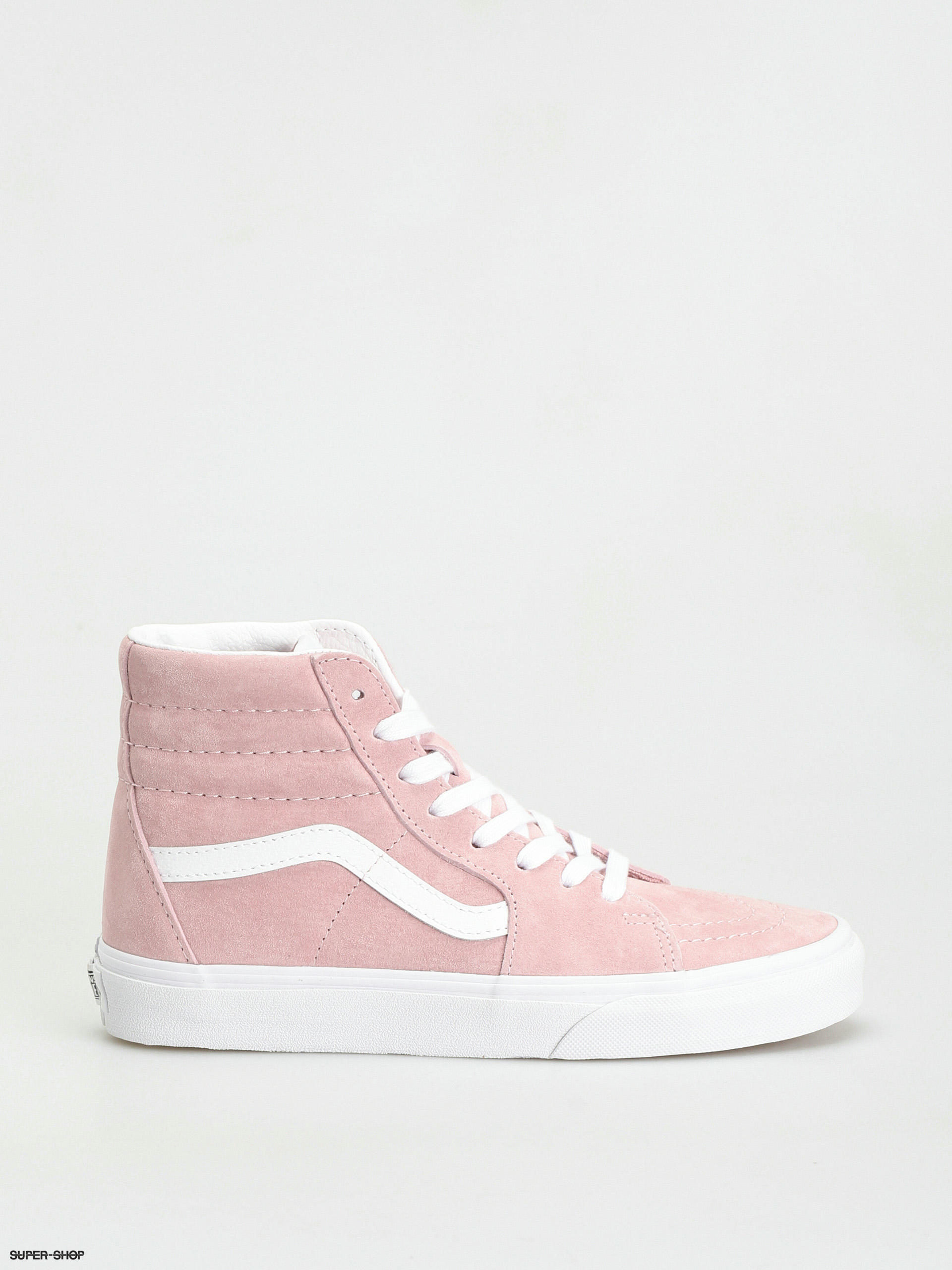 High top cheap vans light pink