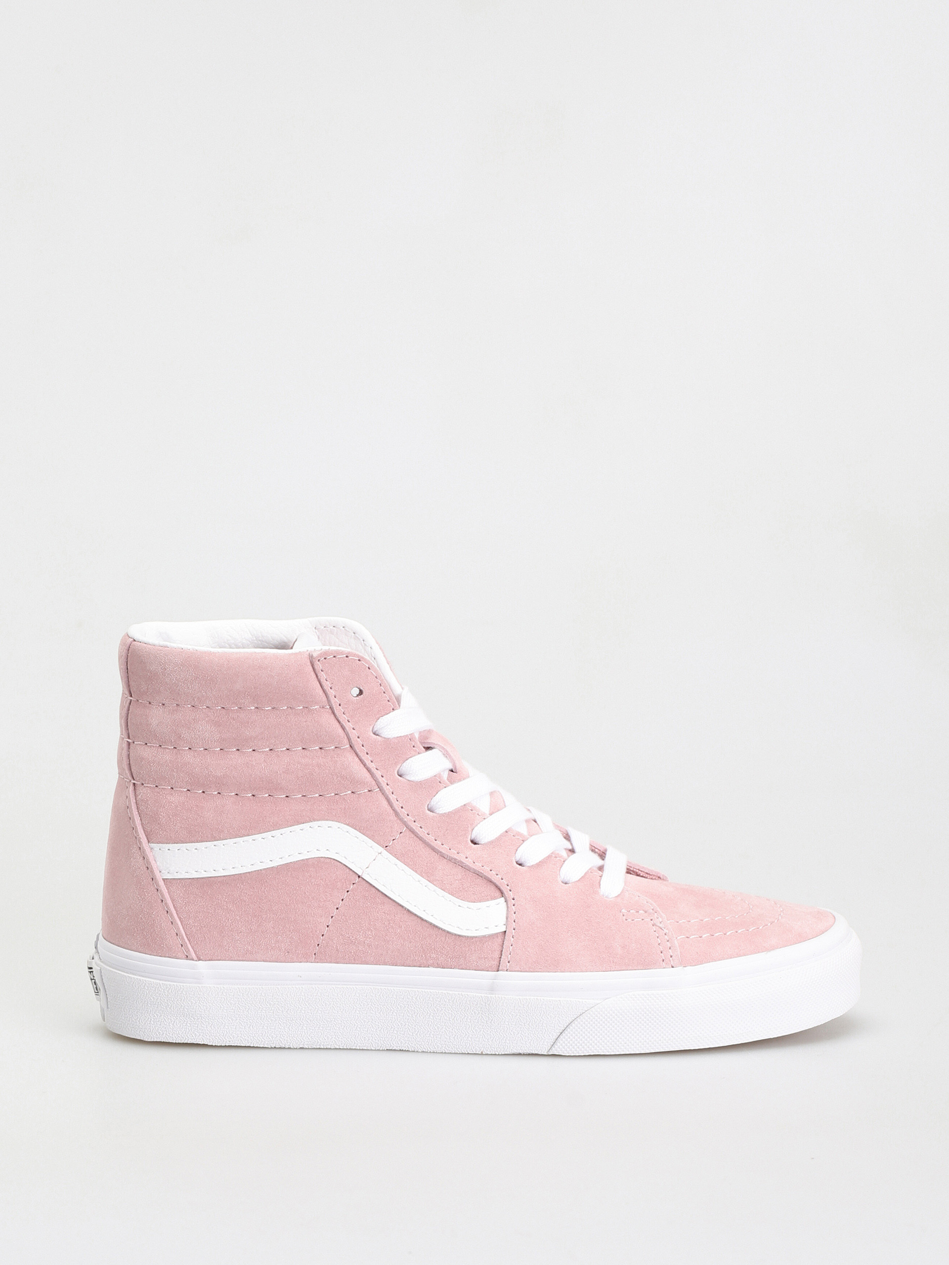 Pink Suede All Pink High Top Vans Vans Sk8 Hi Shoes Pink (pig