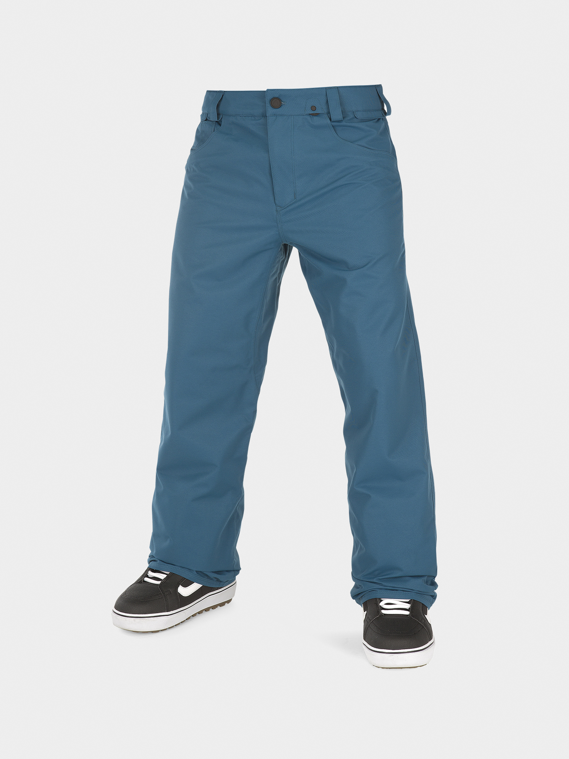 Mens Volcom 5 Pocket Snowboard pants (slate blue)