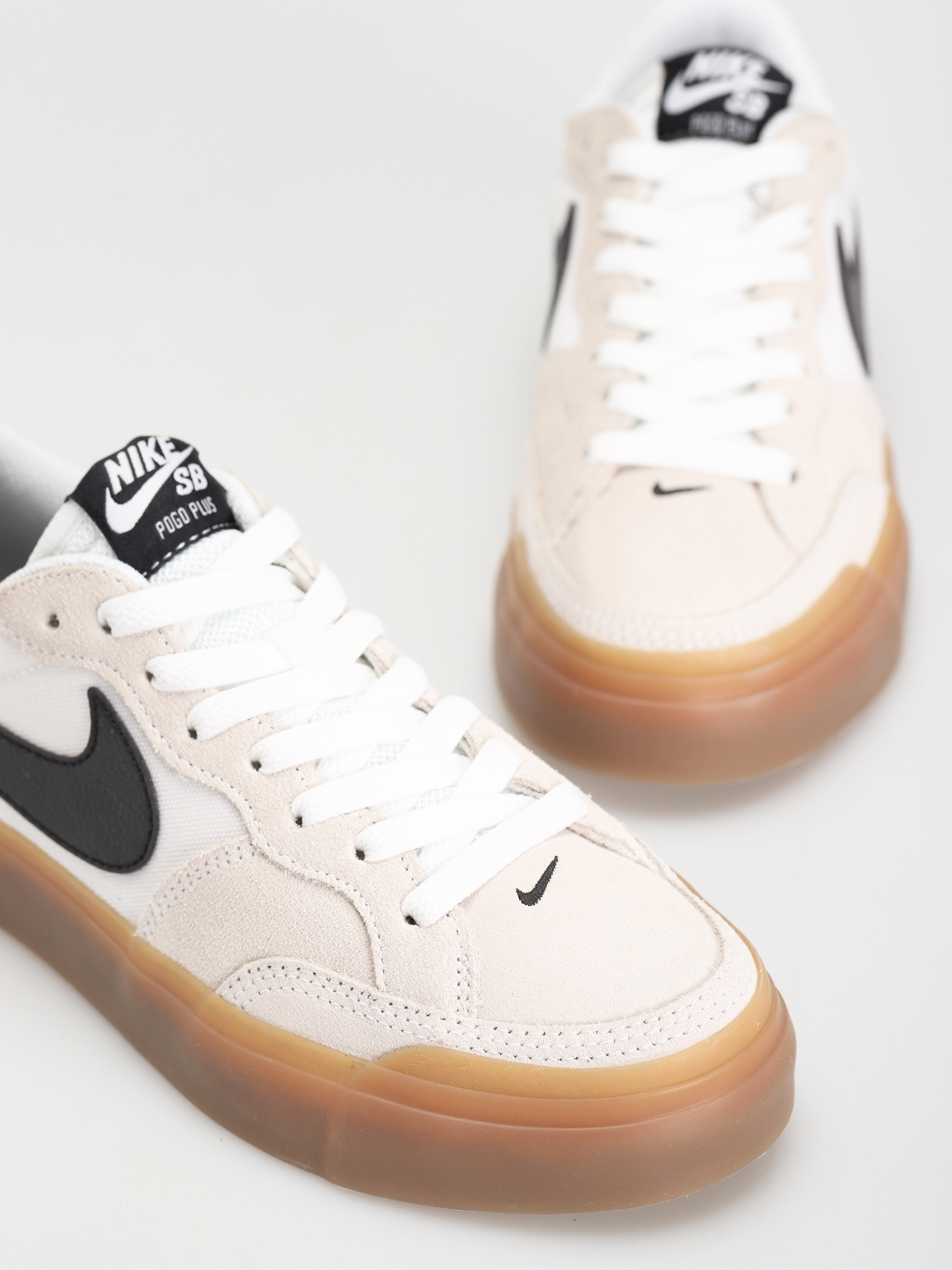 Nike SB Pogo Shoes (white/black white gum light brown)