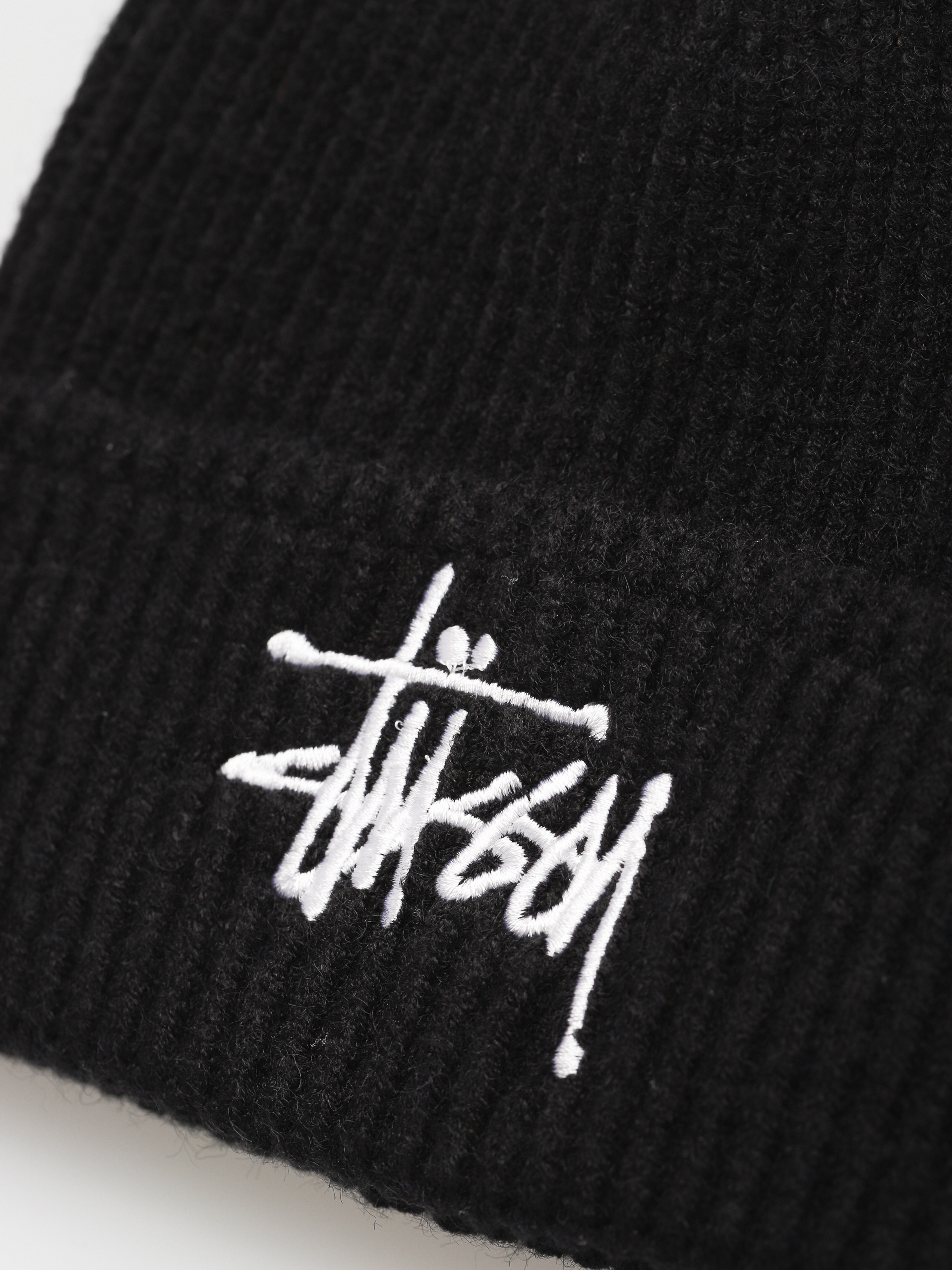 Stussy Basic Cuff Mütze (black)