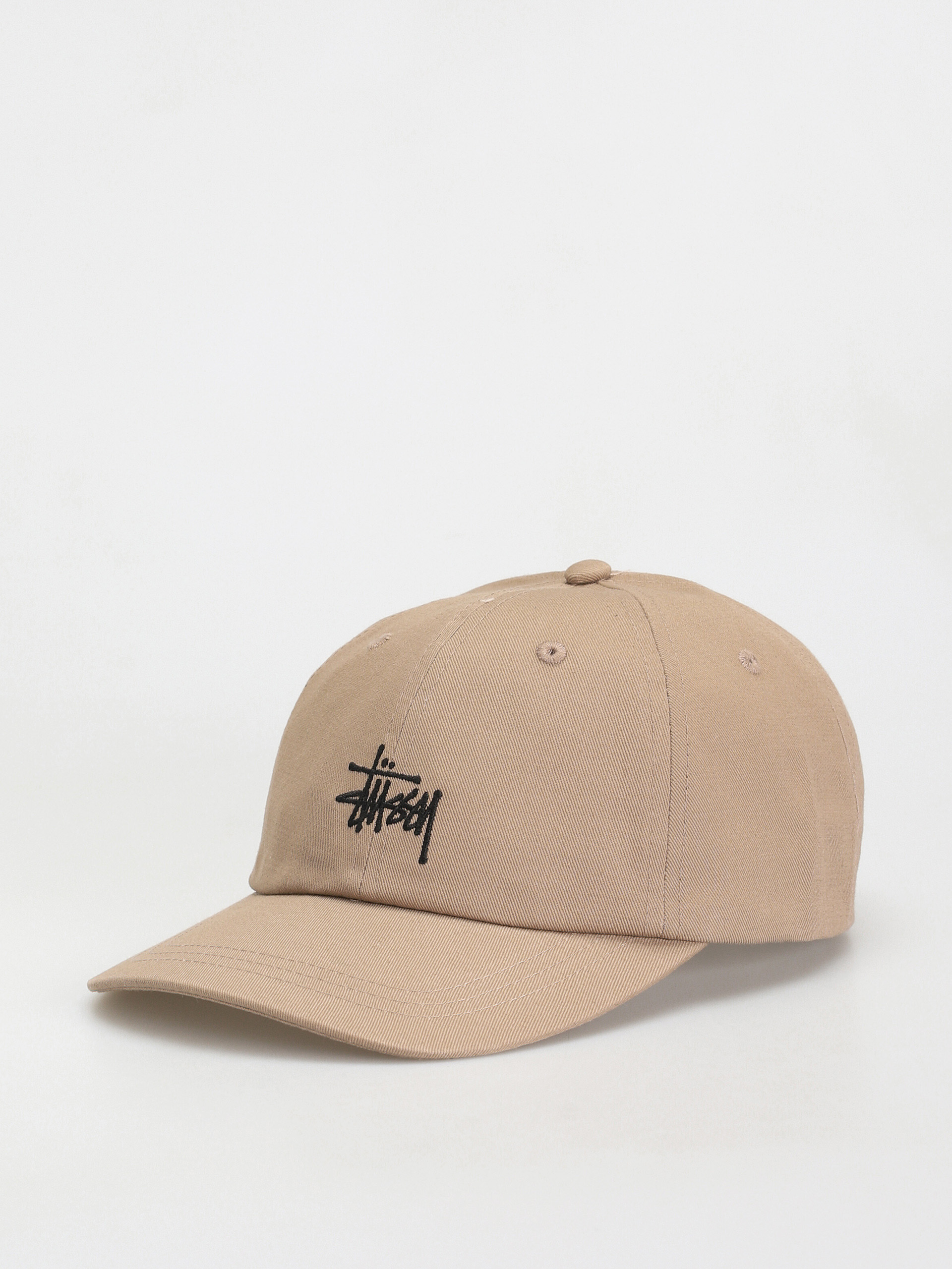 Stussy Basic Stock Low Pro Cap - brown (dark khaki)