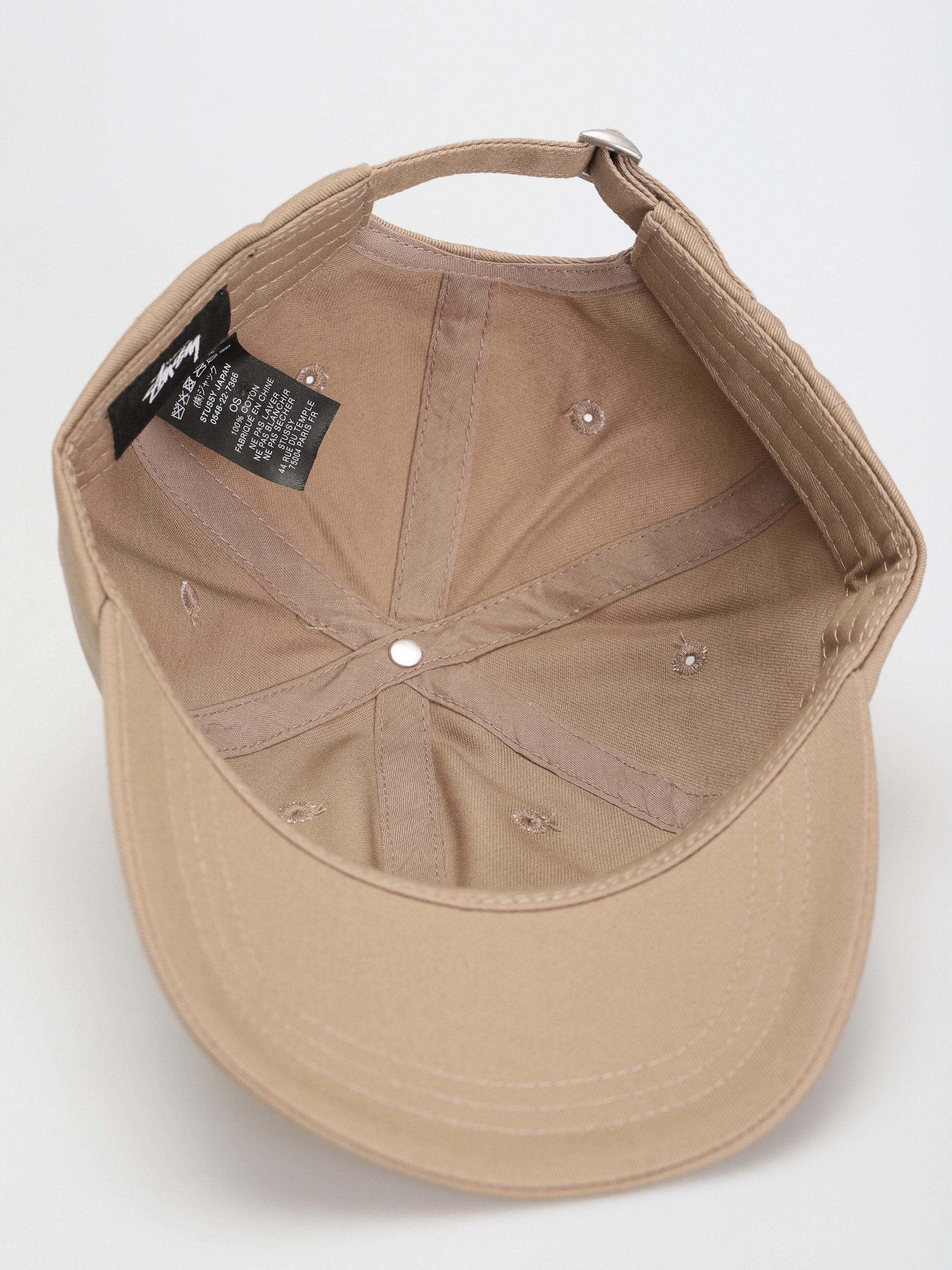 Stussy Basic Stock Low Pro Cap - brown (dark khaki)